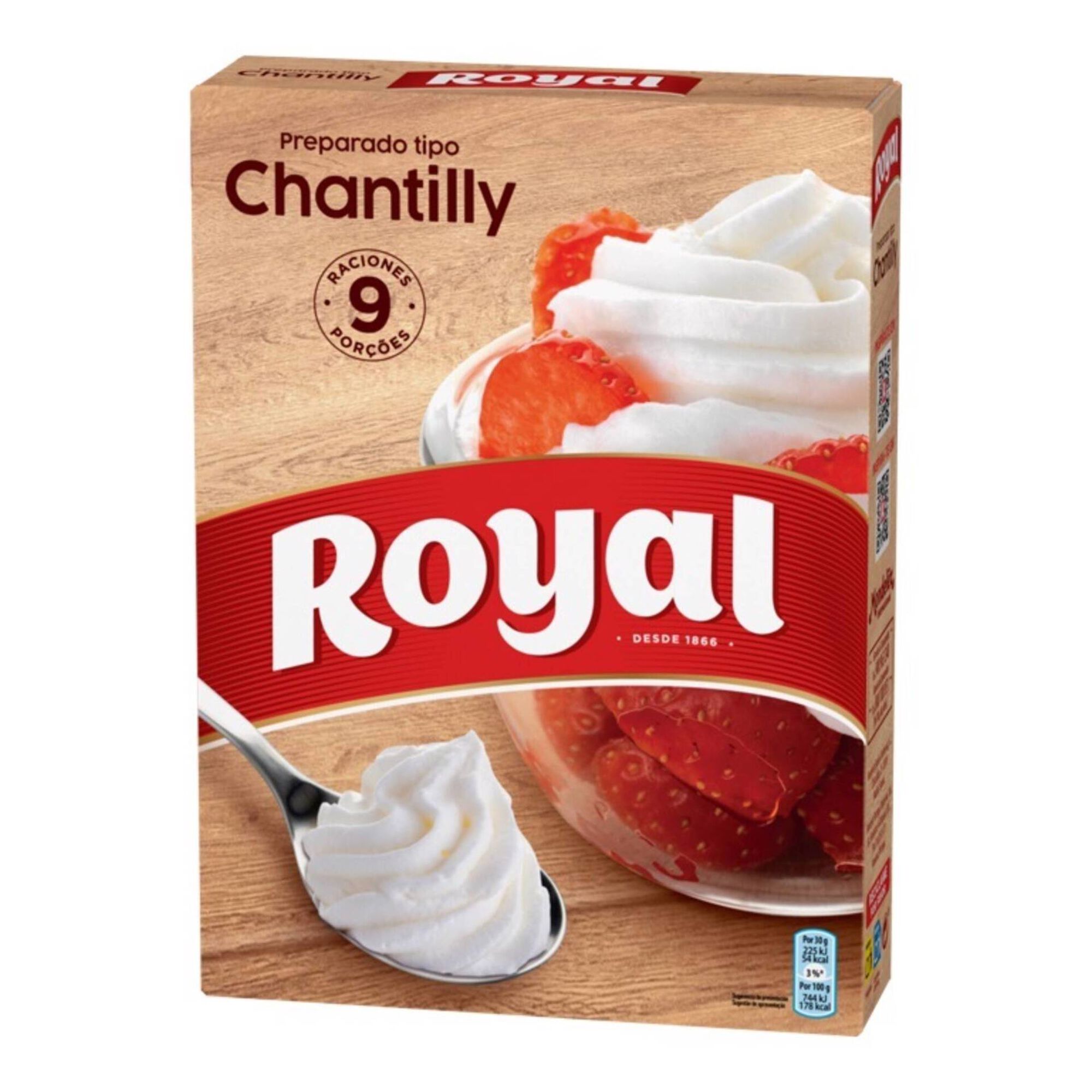 Preparado para Chantilly
