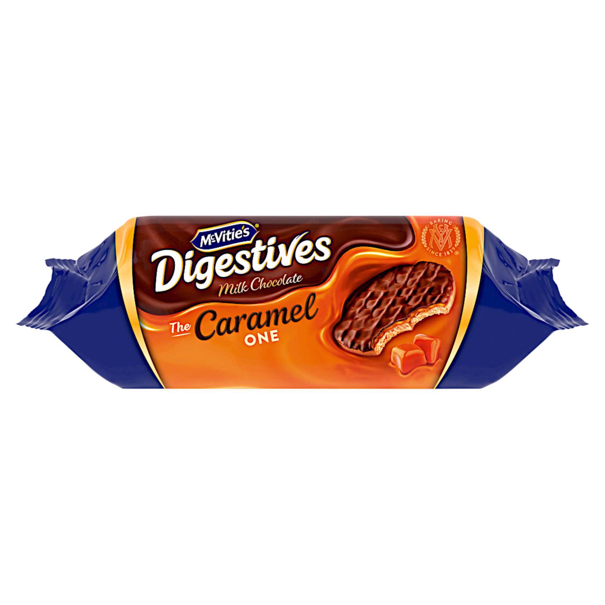 Bolachas Digestivas Chocolate e Caramelo McVitie's