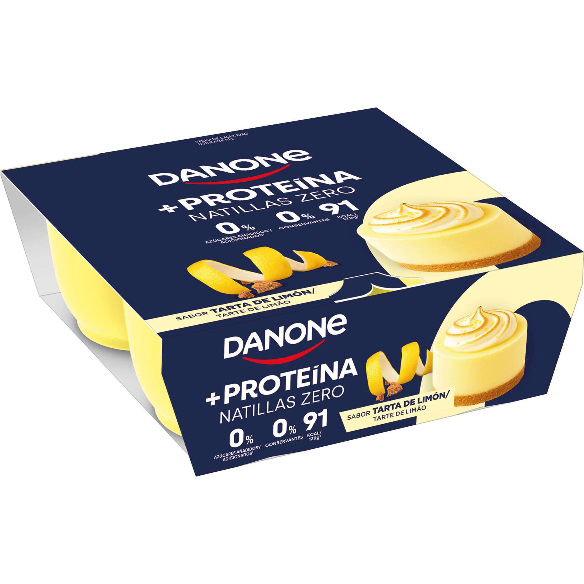 Pudim Proteico Tarte de Lim&atilde;o Danone