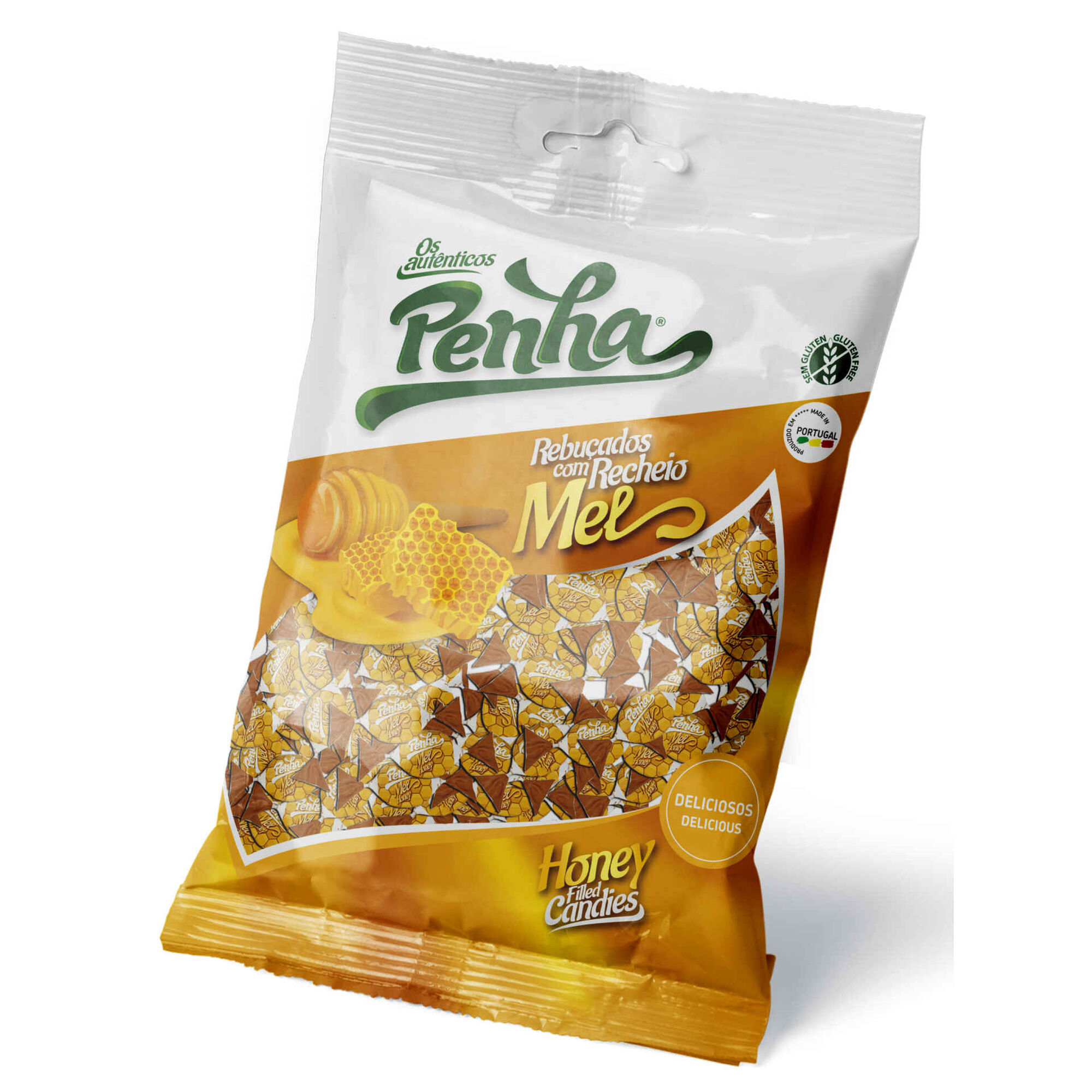 Rebuçados com Recheio de Mel sem Glúten