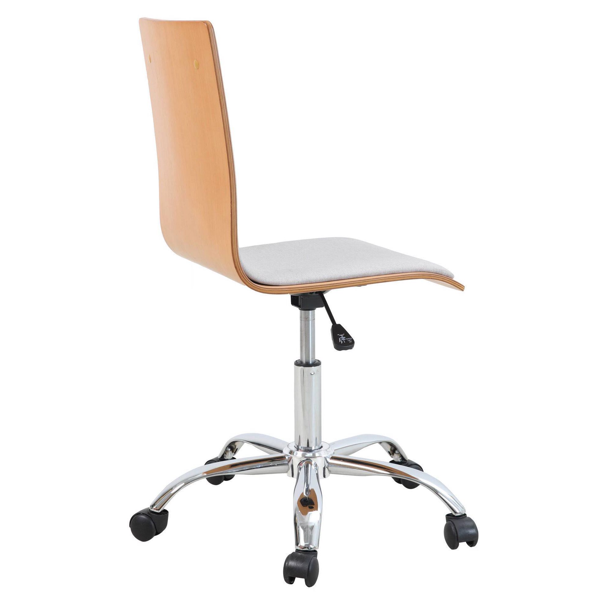 Cadeira de Escrit&oacute;rio Madeira Estofada