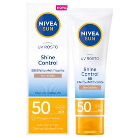 Protetor Solar Rosto FPS 50 Nivea Sun