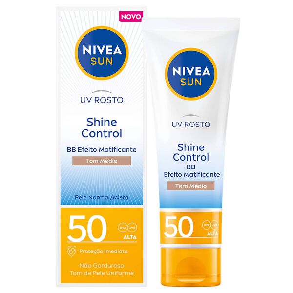 Protetor Solar Rosto FPS 50 Nivea Sun