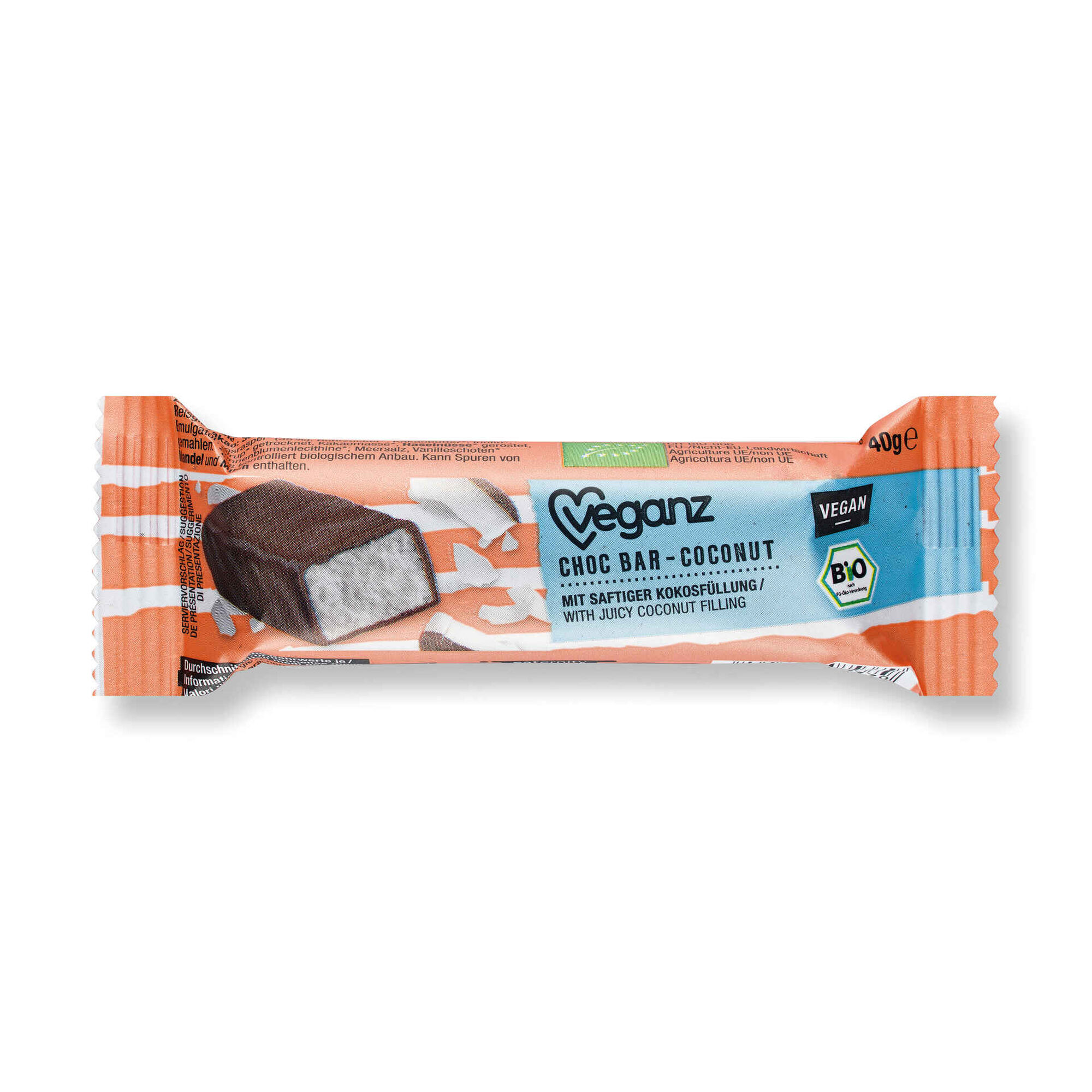 Barra Coco e Chocolate Biológica Barra Coco e Chocolate Biológica