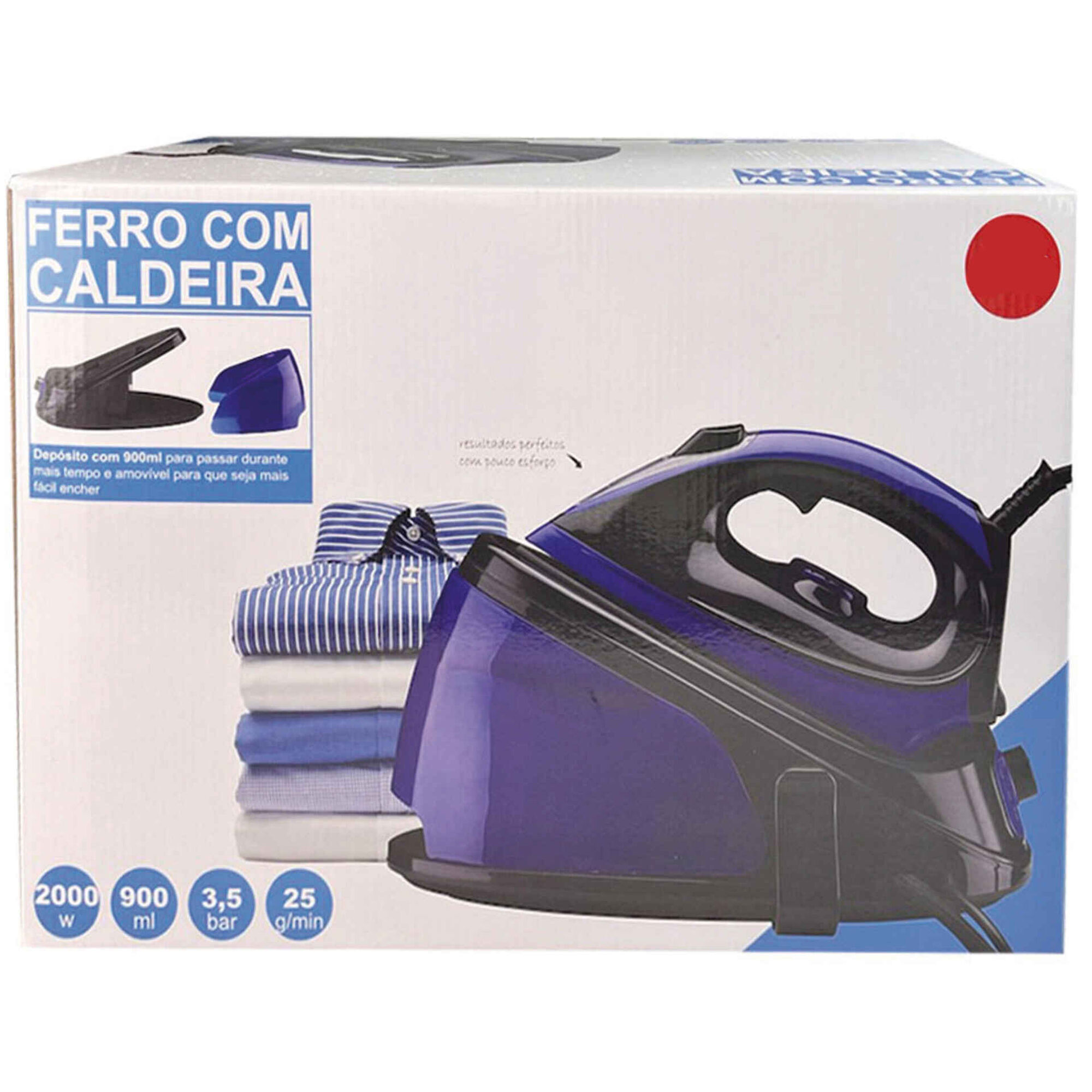 Ferro com Caldeira 2000W