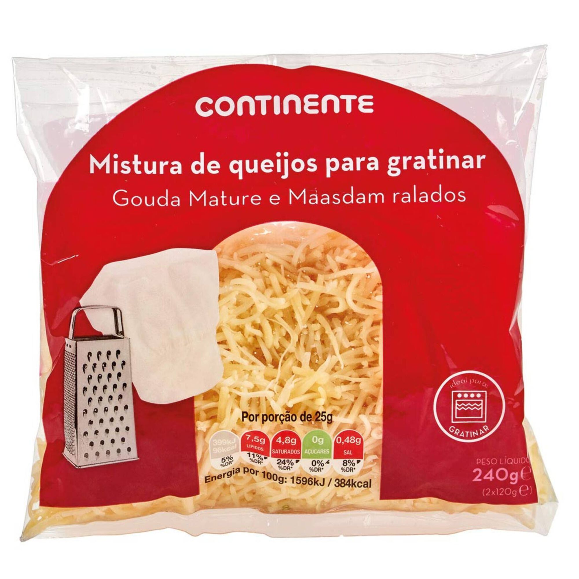 Queijo para Gratinar Ralado Queijo para Gratinar Ralado