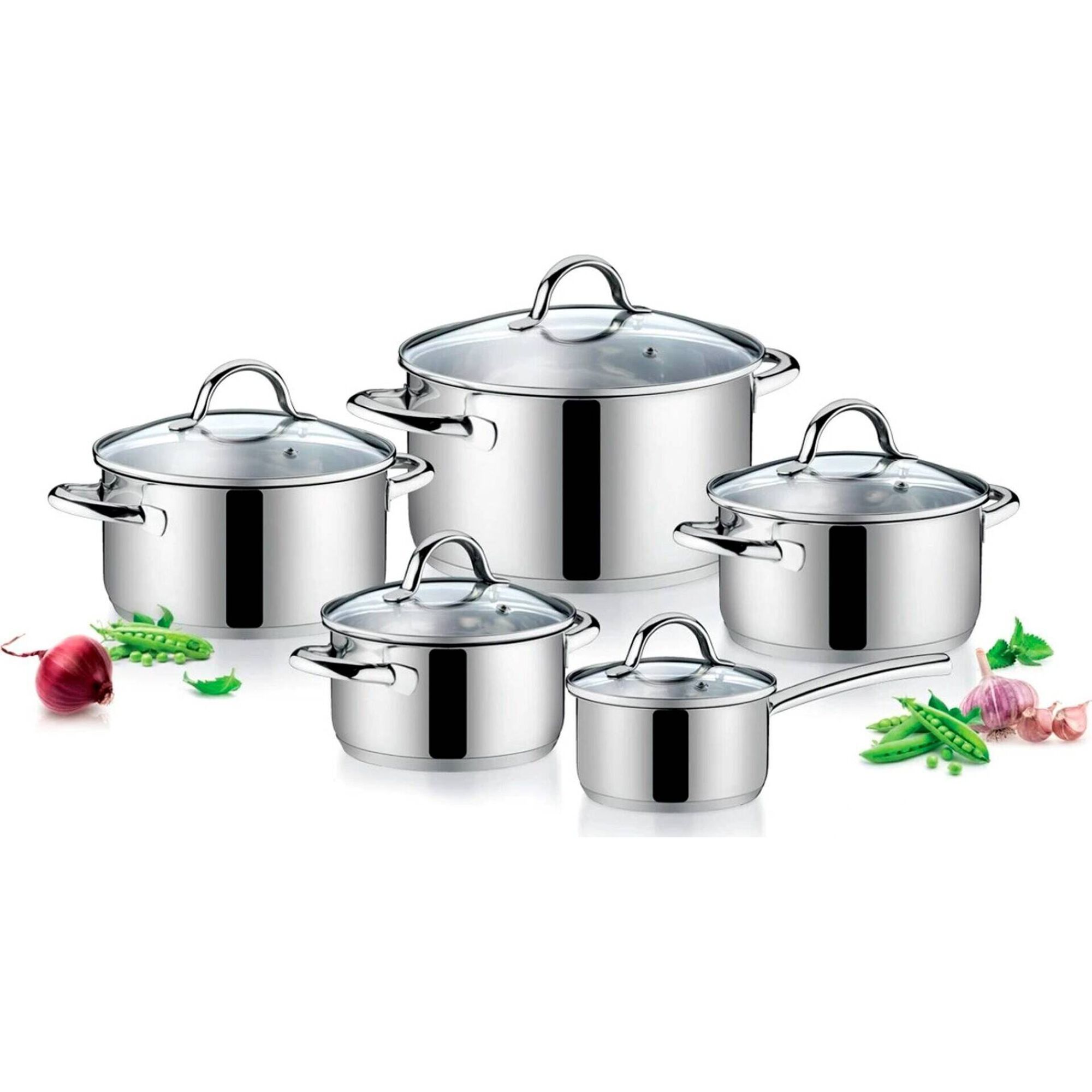 Trem Cozinha Ambition 10 Pe&ccedil;as Tescoma