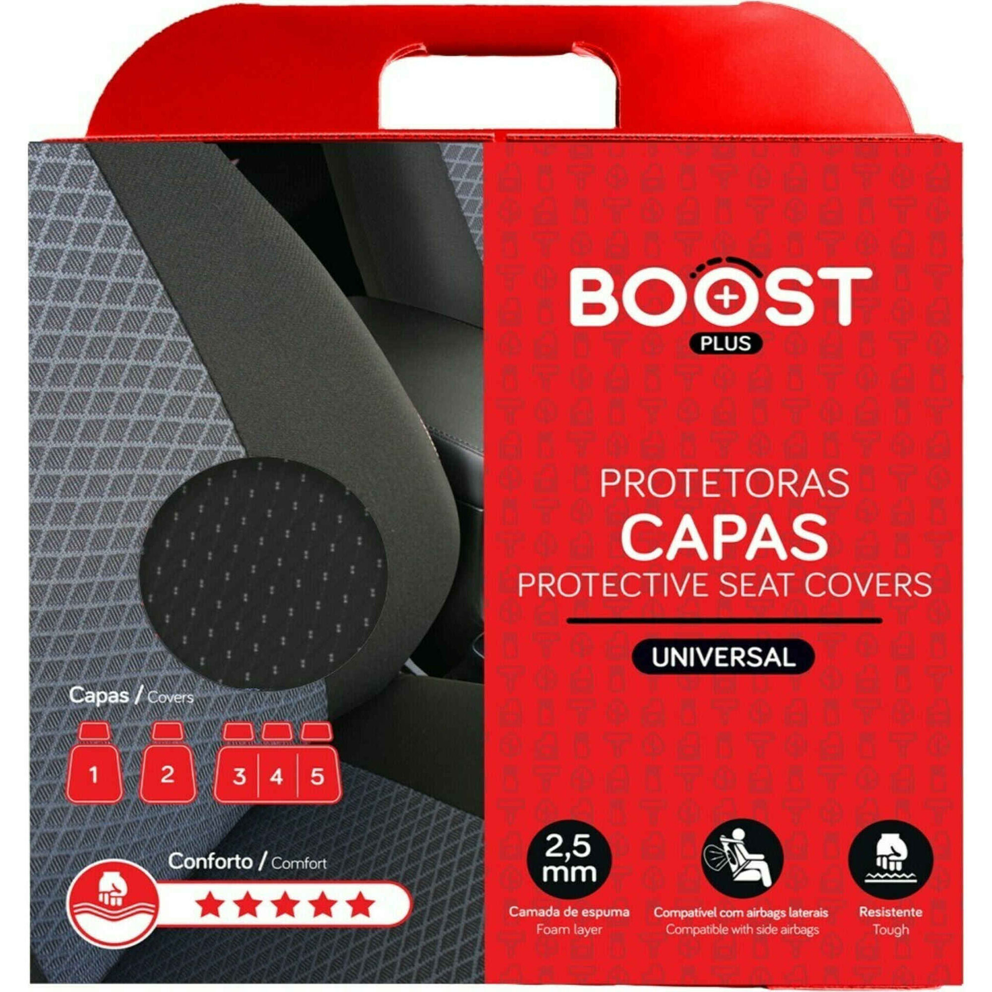 Capa Auto Universal 5 Lugares Capa Auto Universal 5 Lugares