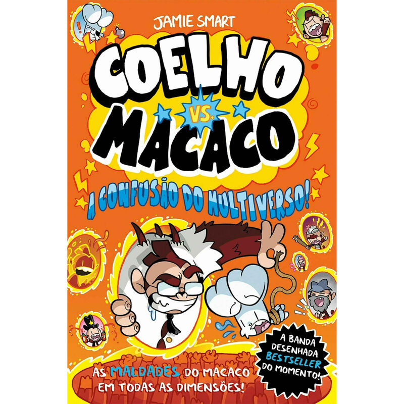 Coelho vs. Macaco Nº 7 - A Confusão do Multiverso! de Jamie Smart
