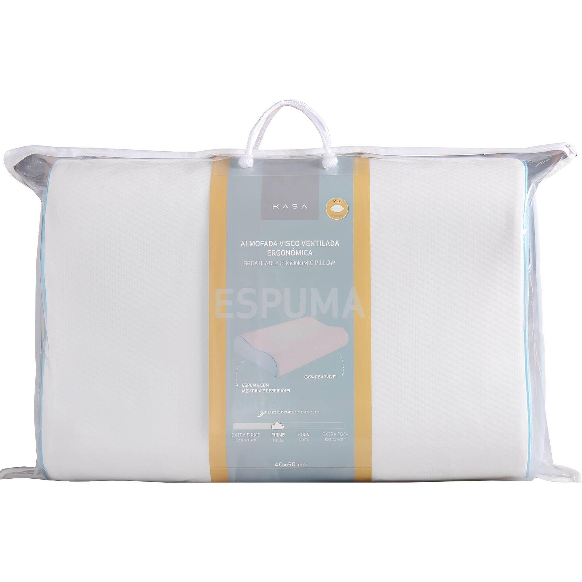 Almofada Anatómica Visco Perfurada 40x60cm