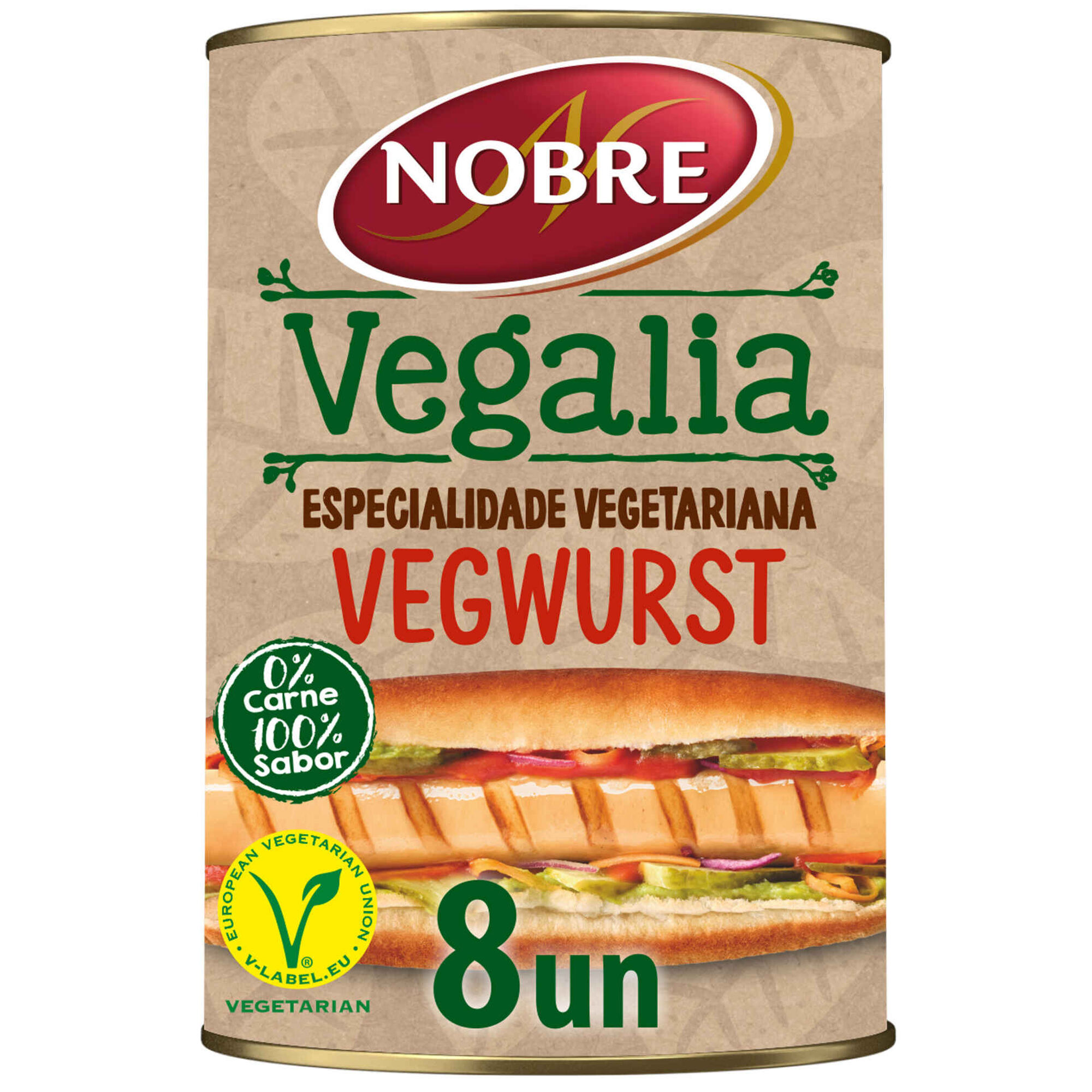 Especialidade Vegwurst Lata sem Glúten