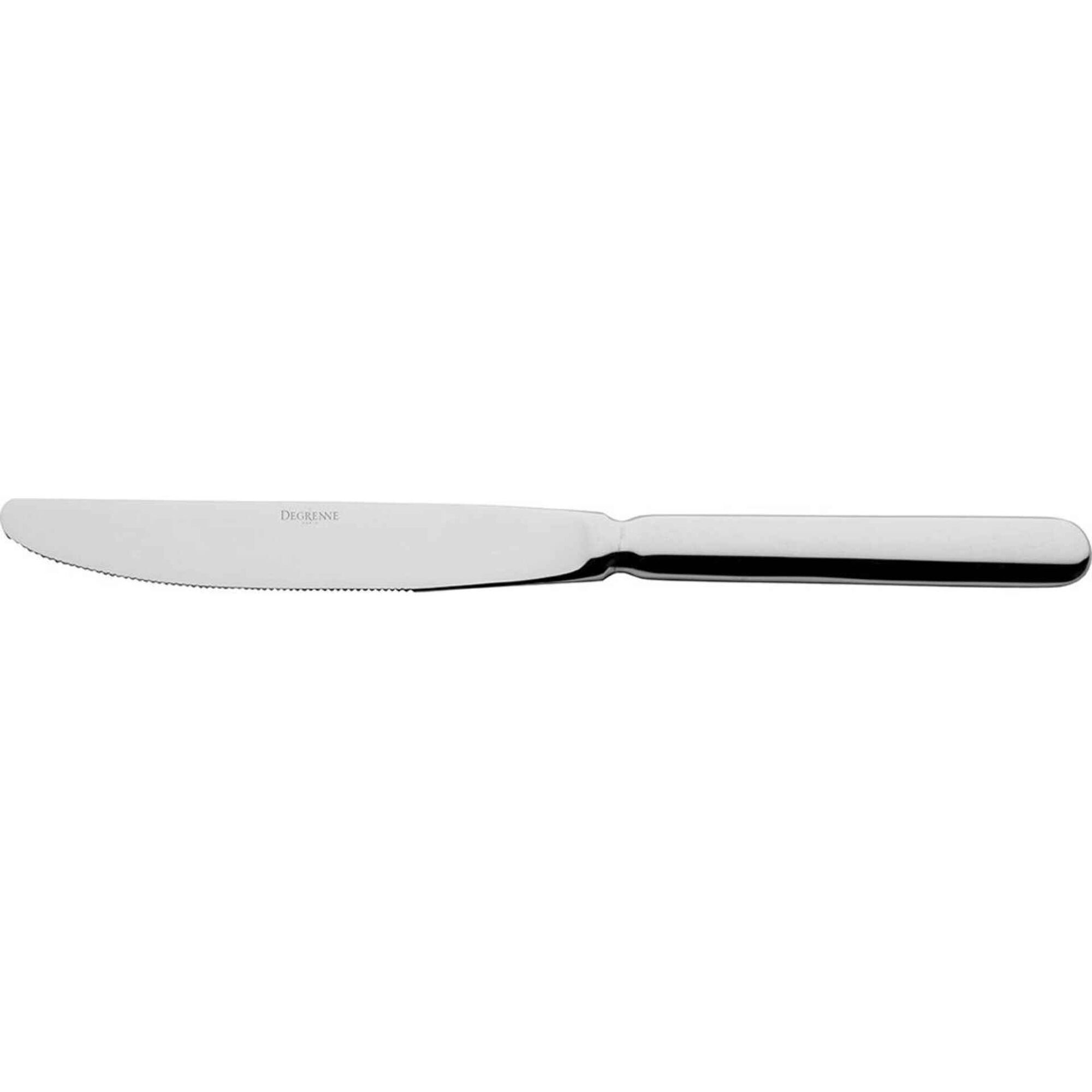 Faca de Sobremesa A&ccedil;o Inoxid&aacute;vel Prateada Mikado Vintage Guy Degrenne