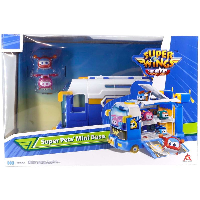 Super Wings - Camião Mini Base Pet Adventures