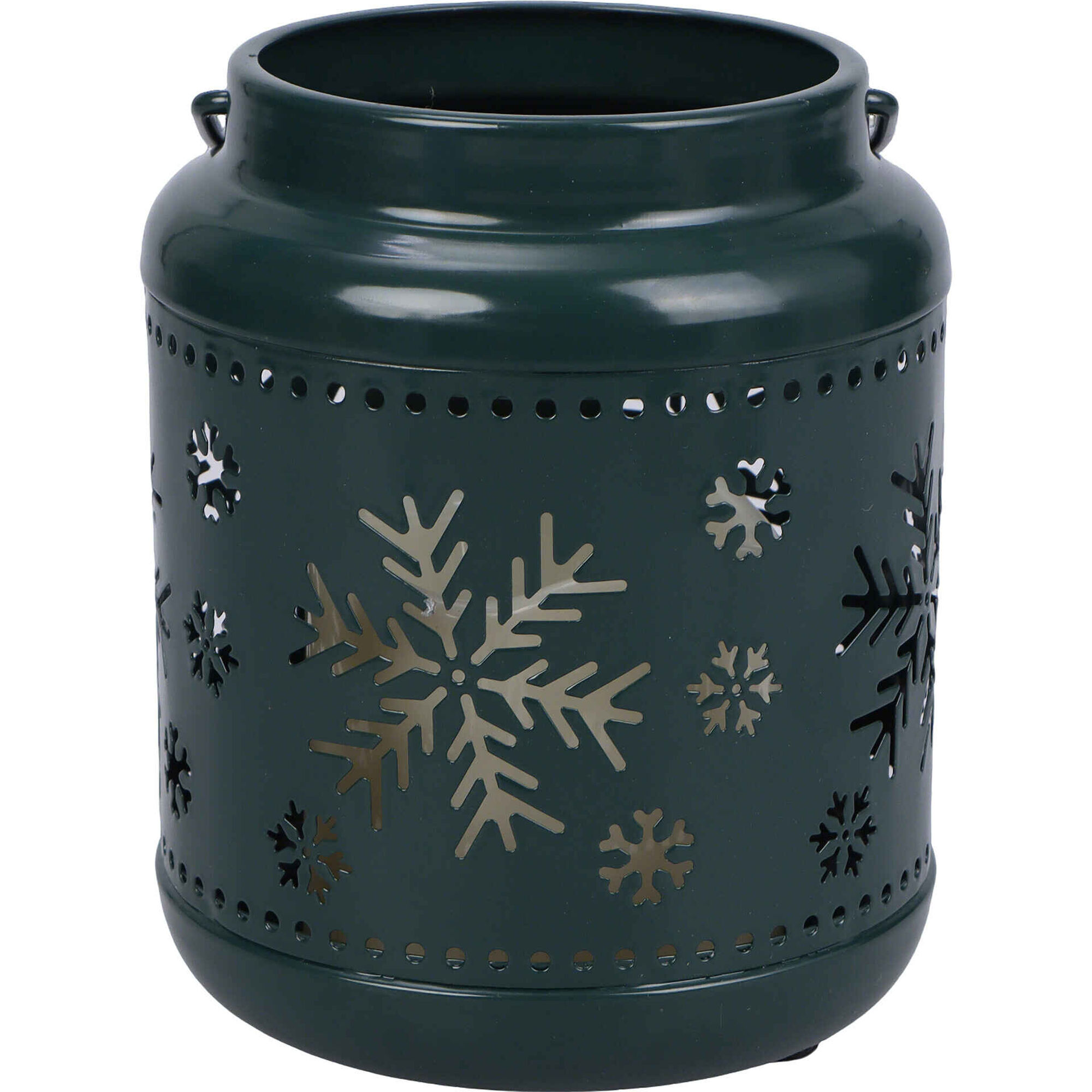 Lanterna de Metal Verde