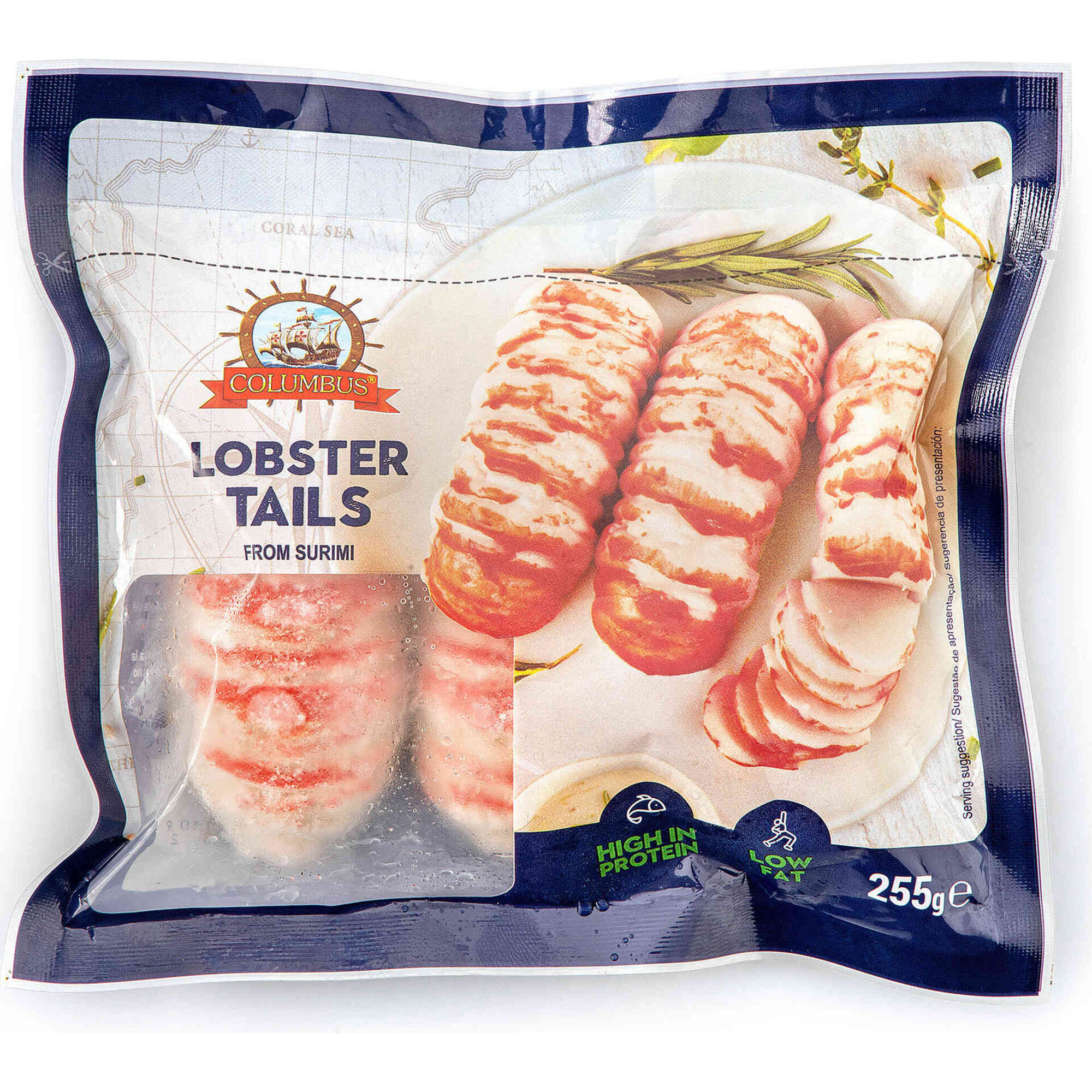 Delícias do Mar em Forma de Lagosta Congeladas Delícias do Mar em Forma de Lagosta Congeladas