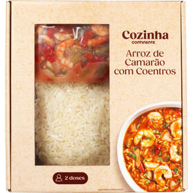 Arroz de Camarão com Coentros Arroz de Camarão com Coentros