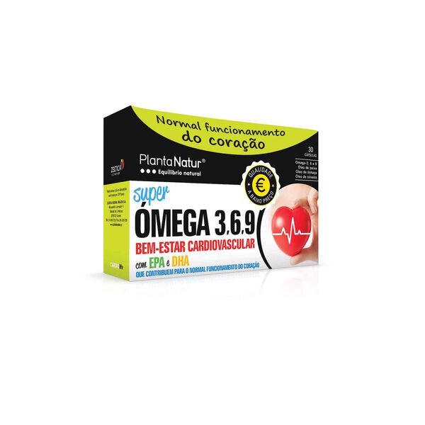 Ómega 3, 6 e 9 Planta Natur