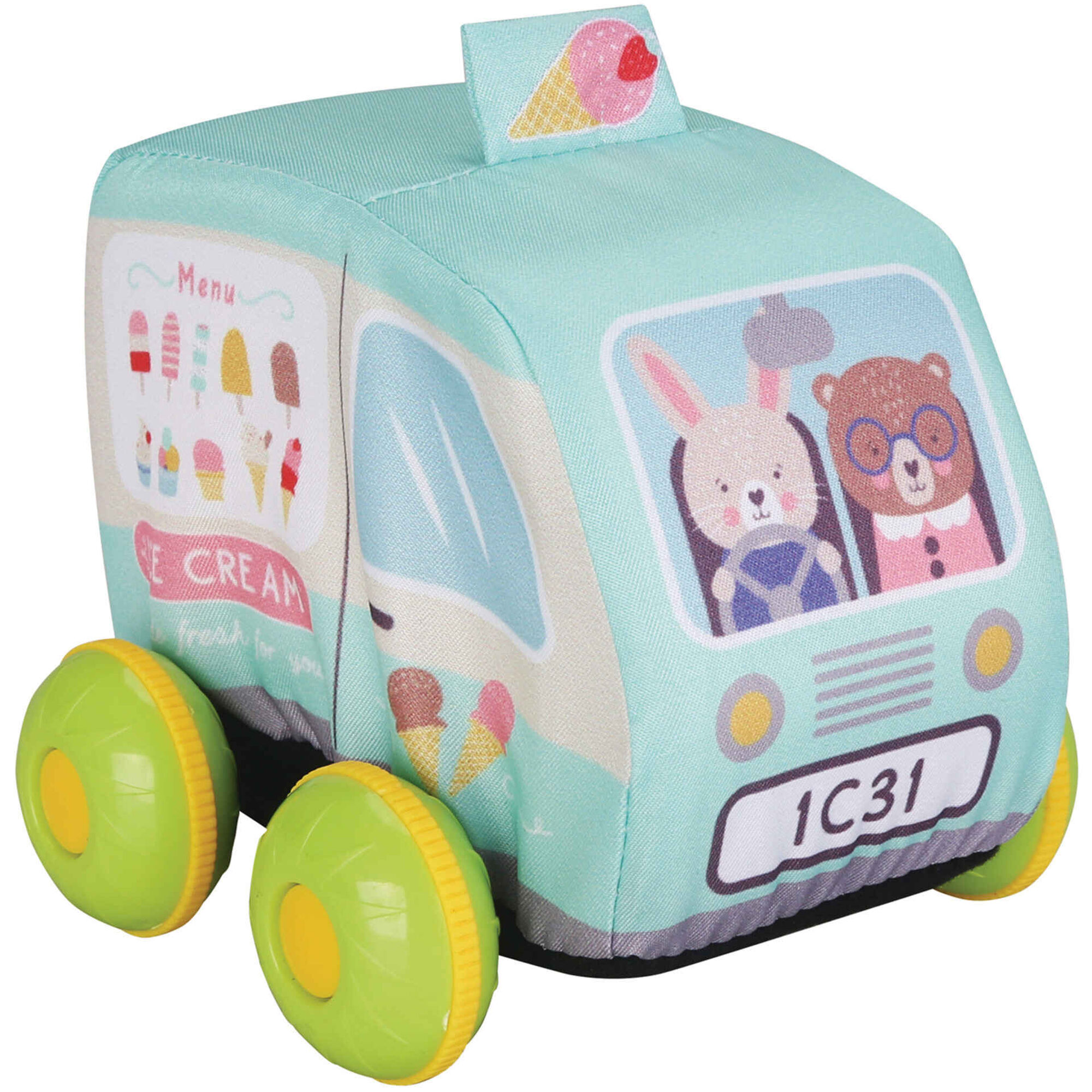 Zoko Happy Bear - O Meu 1&ordm; Carro de Tecido (v&aacute;rios modelos)