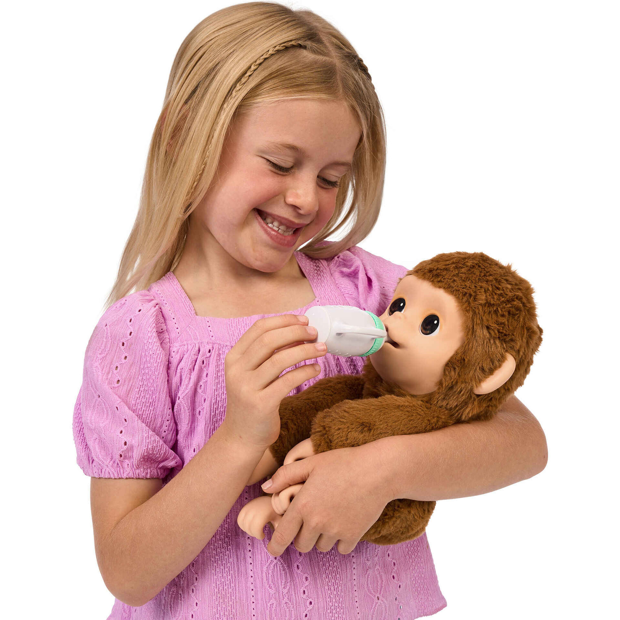 Peluche Mascote Interativa My Baby Monkey