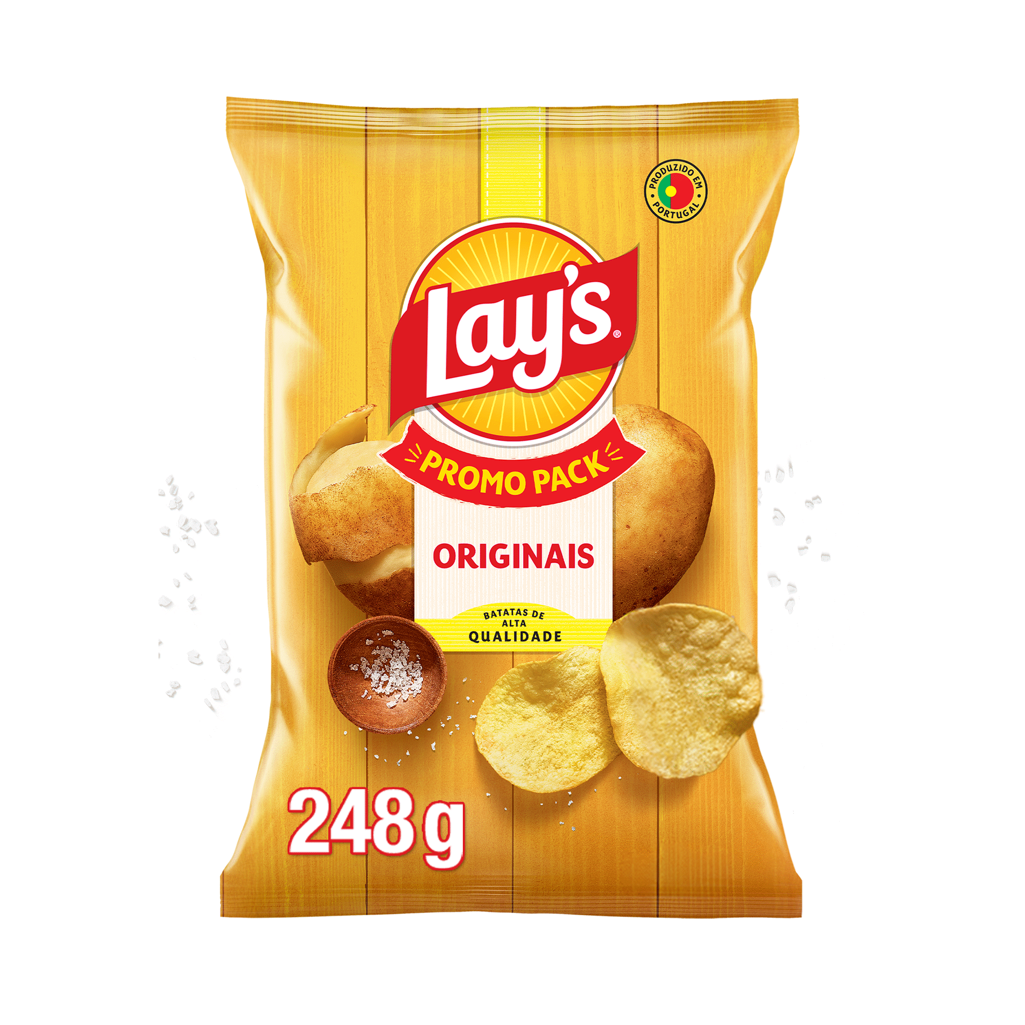 Batata Frita Lisa com Sal Lay's