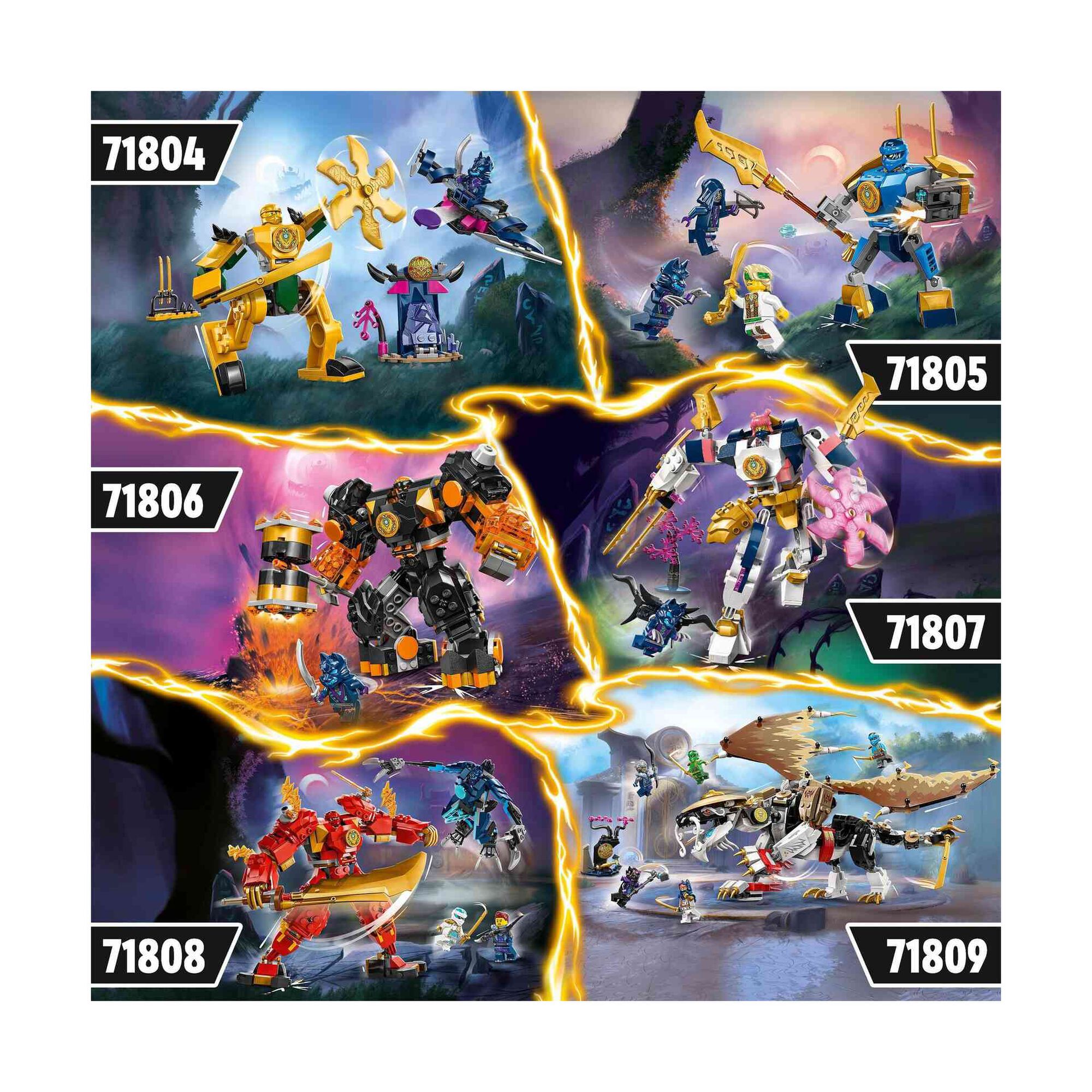 LEGO Ninjago - Rob&ocirc; do Fogo Elemental do Kai - 71808