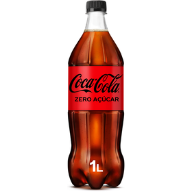 Refrigerante com G&aacute;s Cola Zero Coca-Cola