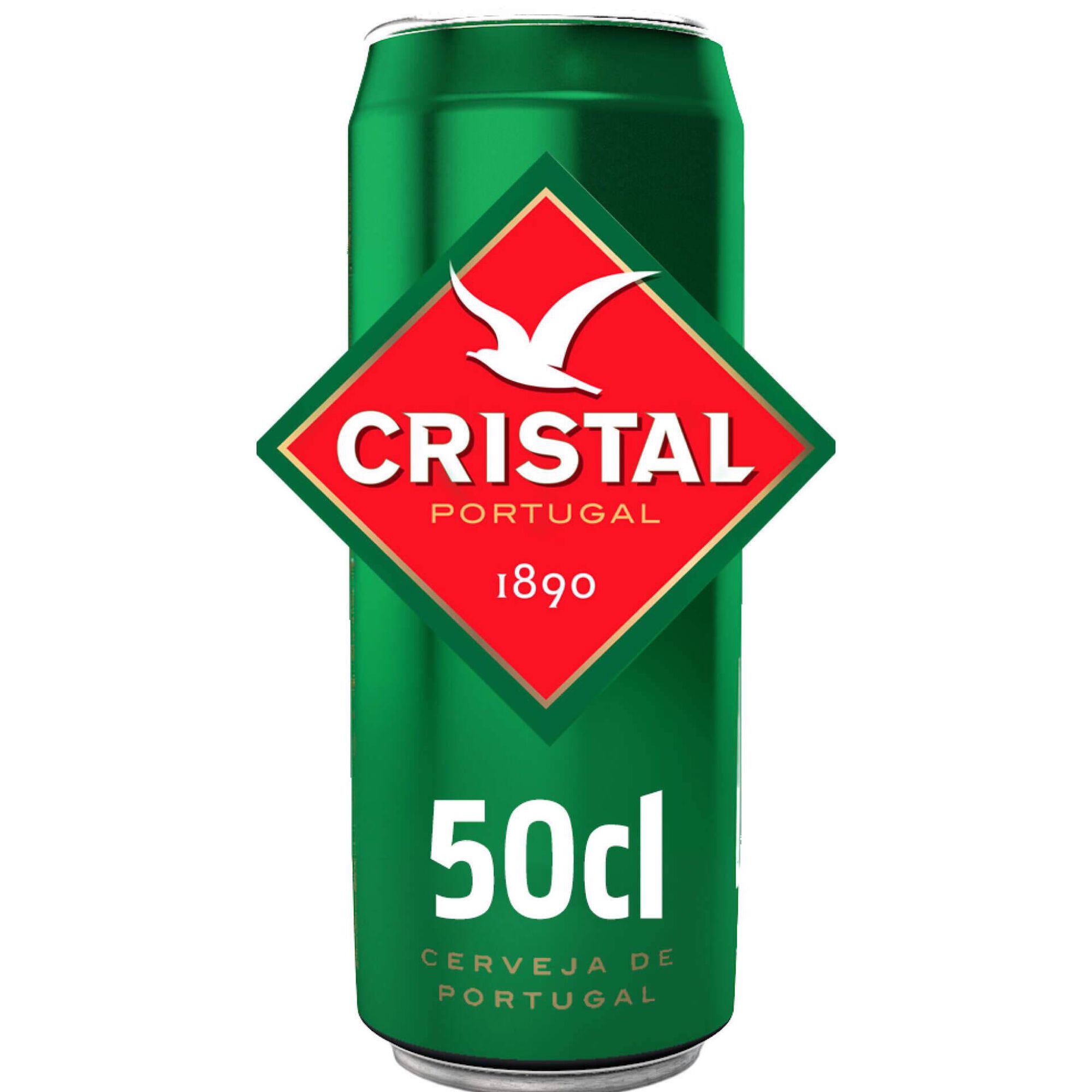 Cerveja com &Aacute;lcool em Lata Cristal