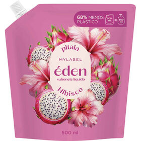 Sabonete L&iacute;quido Pitaia e Hibiscus MYLABEL