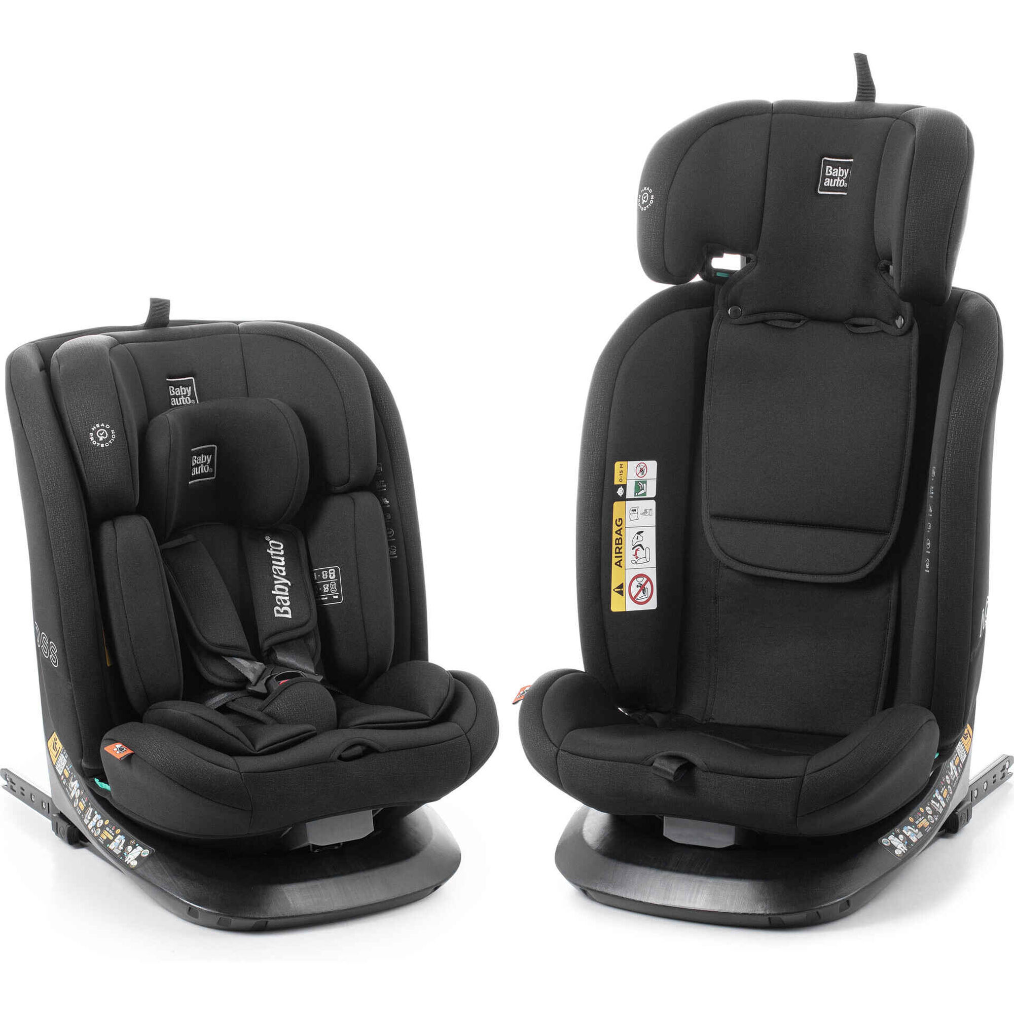 Cadeira Auto I-Size 40-150 Across Preta Babyauto