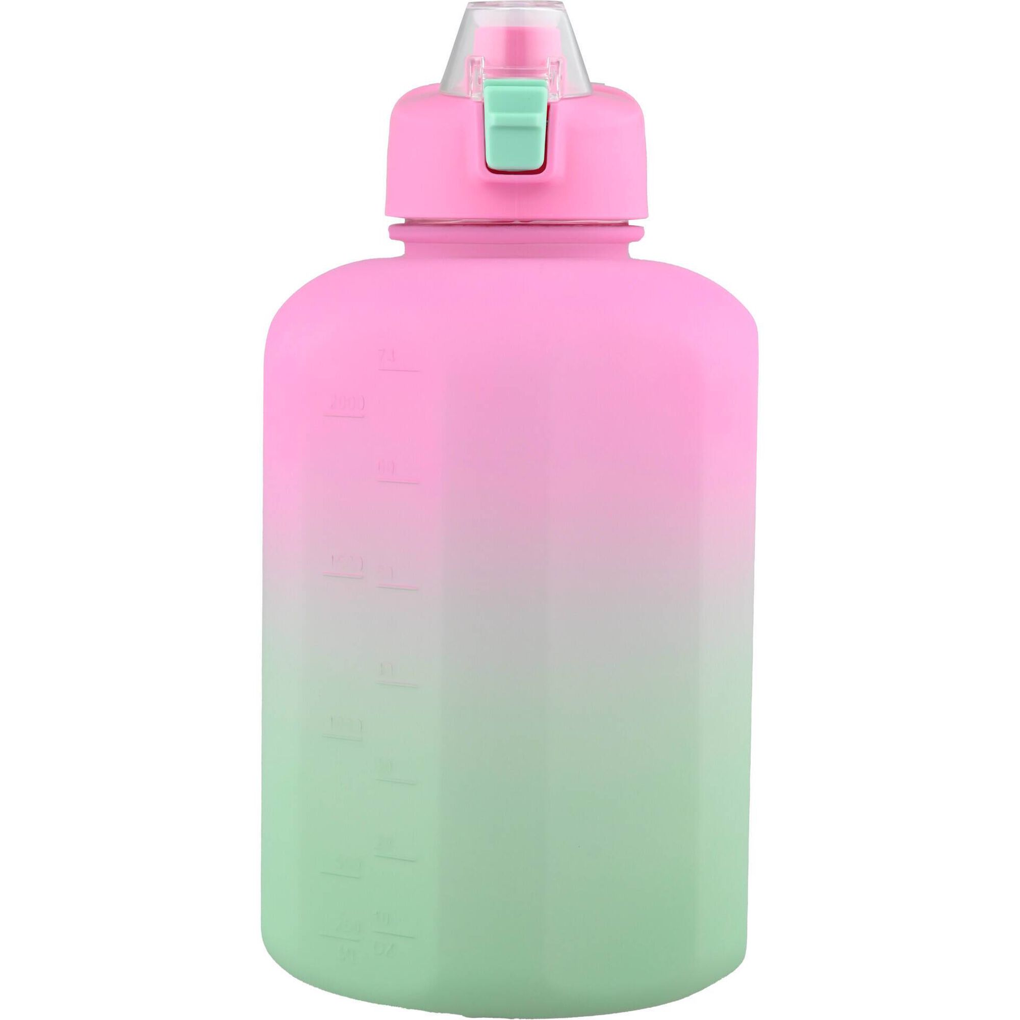 Garrafa Plástico Rosa e Verde 2,5L Colors