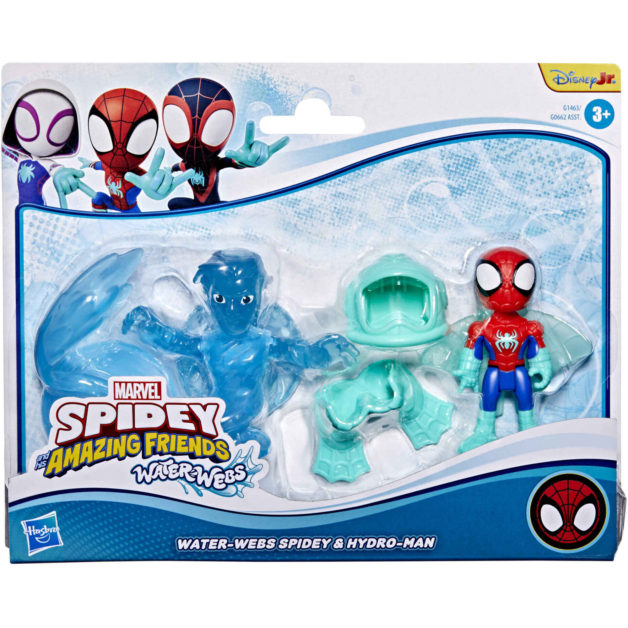 Marvel - Pack 2 Figuras Spidey Water Webs e Acess&oacute;rios (v&aacute;rios modelos)