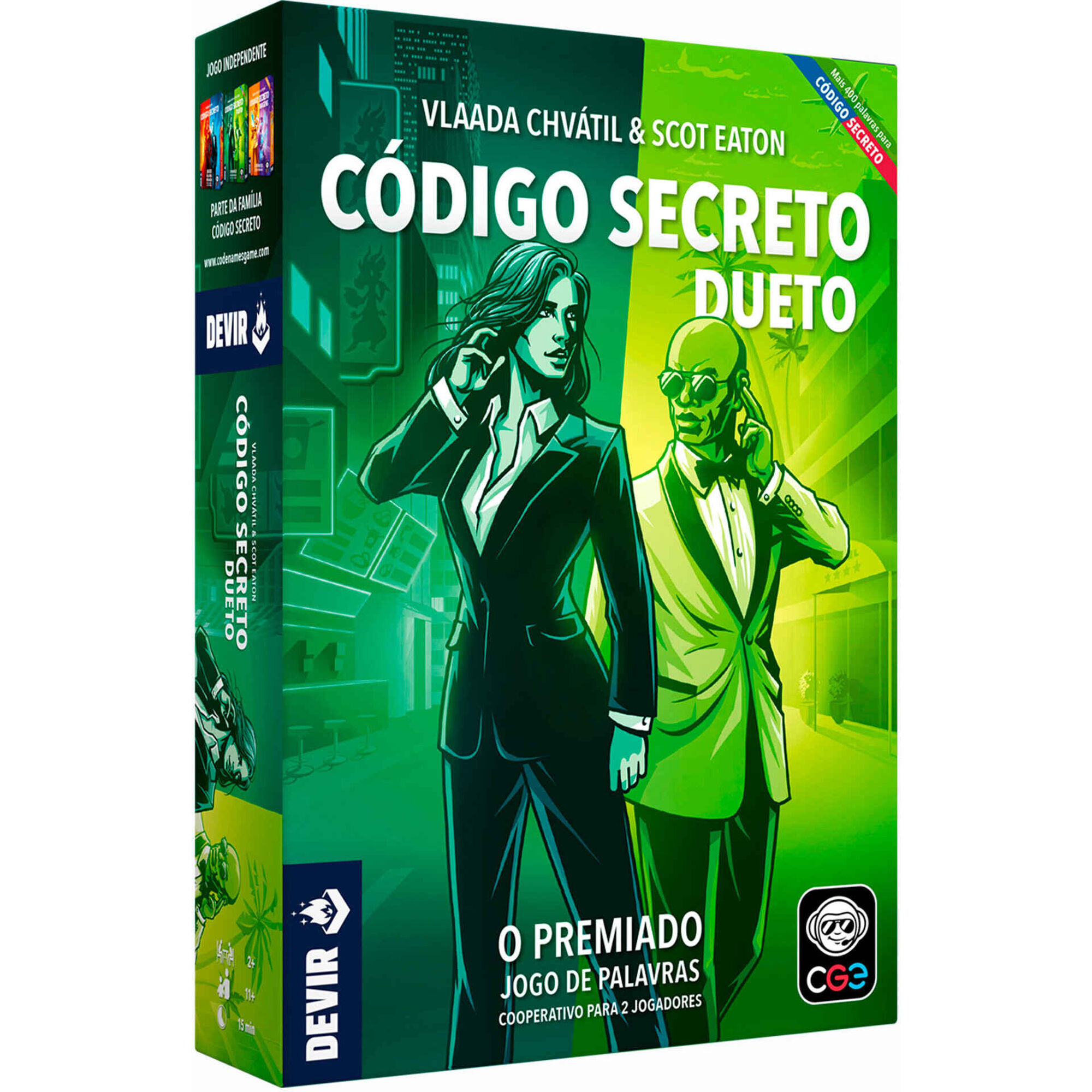 Devir - Jogo C&oacute;digo Secreto (v&aacute;rios modelos)