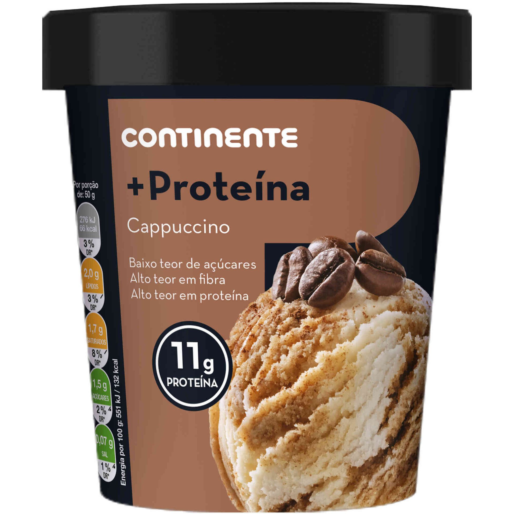 Gelado Proteína Cappuccino
