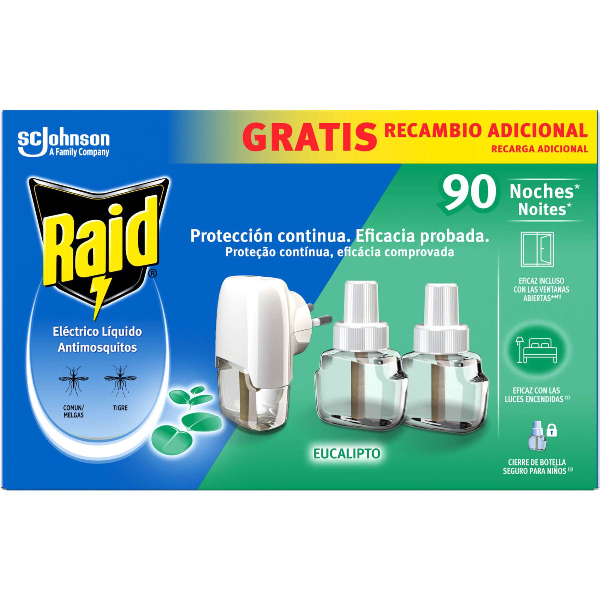 Inseticida Elétrico Recarga Eucalipto