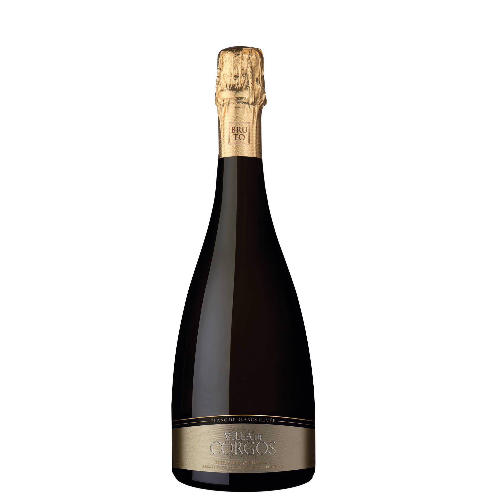 Espumante Villa de Corgos Cuvée Blanc de Blancs Regional Beira Atlântico Branco Bruto
