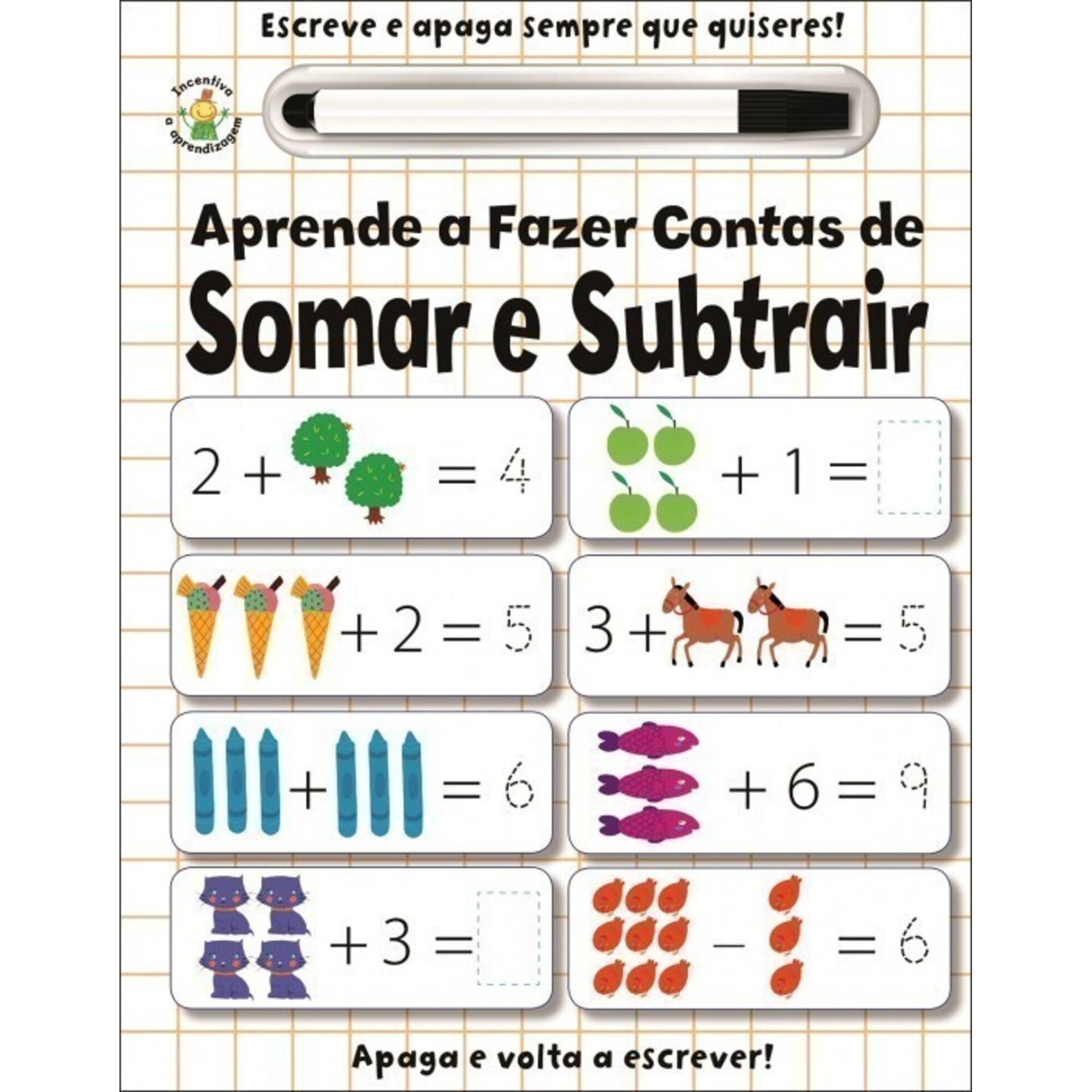 Aprende a Fazer Contas de Somar e Subtrair
