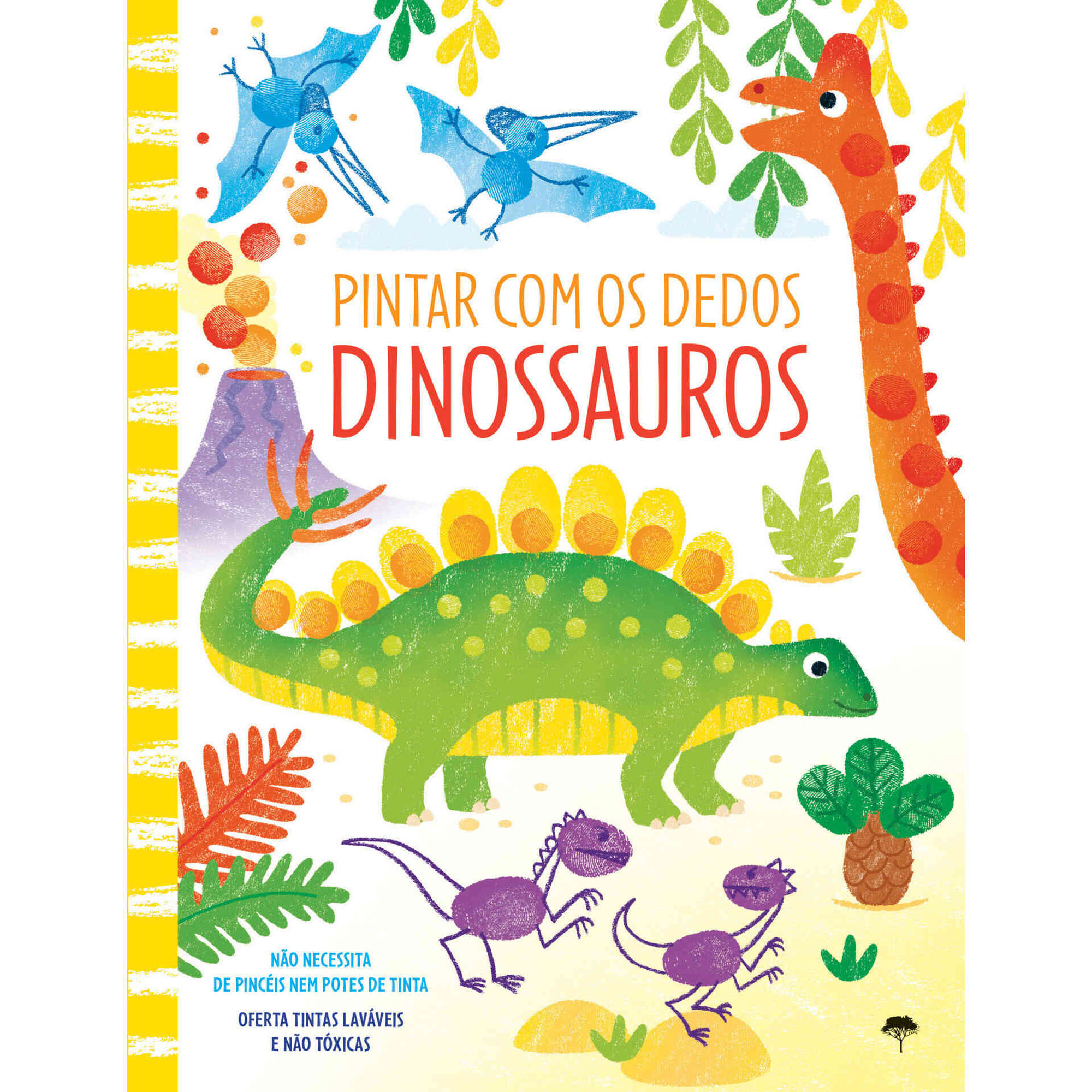 Pintar com os Dedos - Dinossauros
