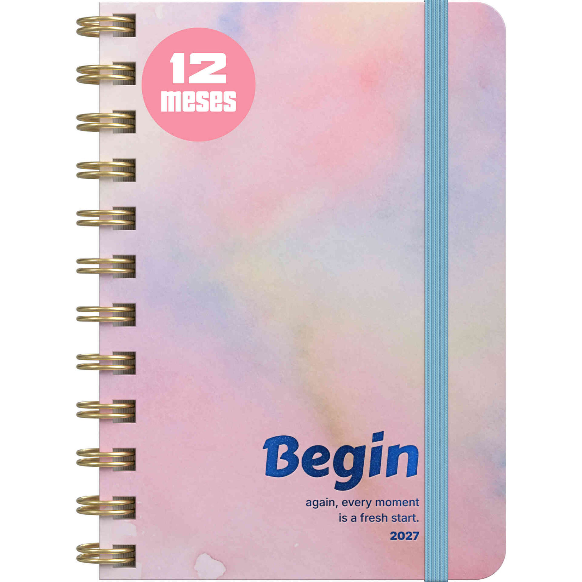 Agenda A6 2027 12 Meses (v&aacute;rias cores) Note!