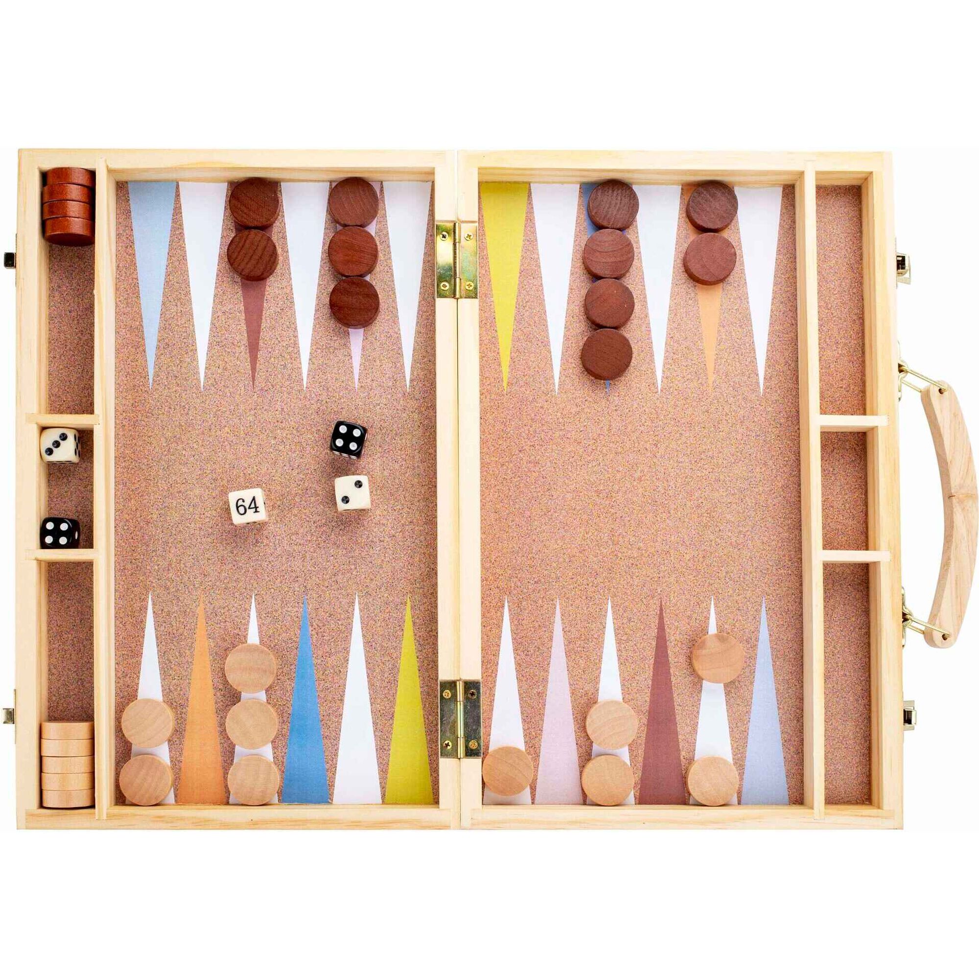 Jogo de Tabuleiro Gamão