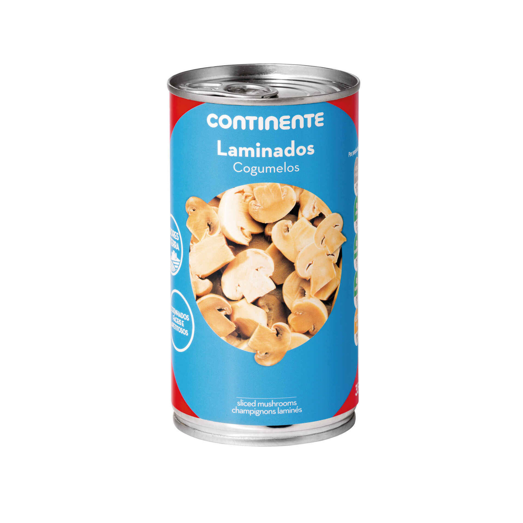Cogumelos Laminados sem Glúten