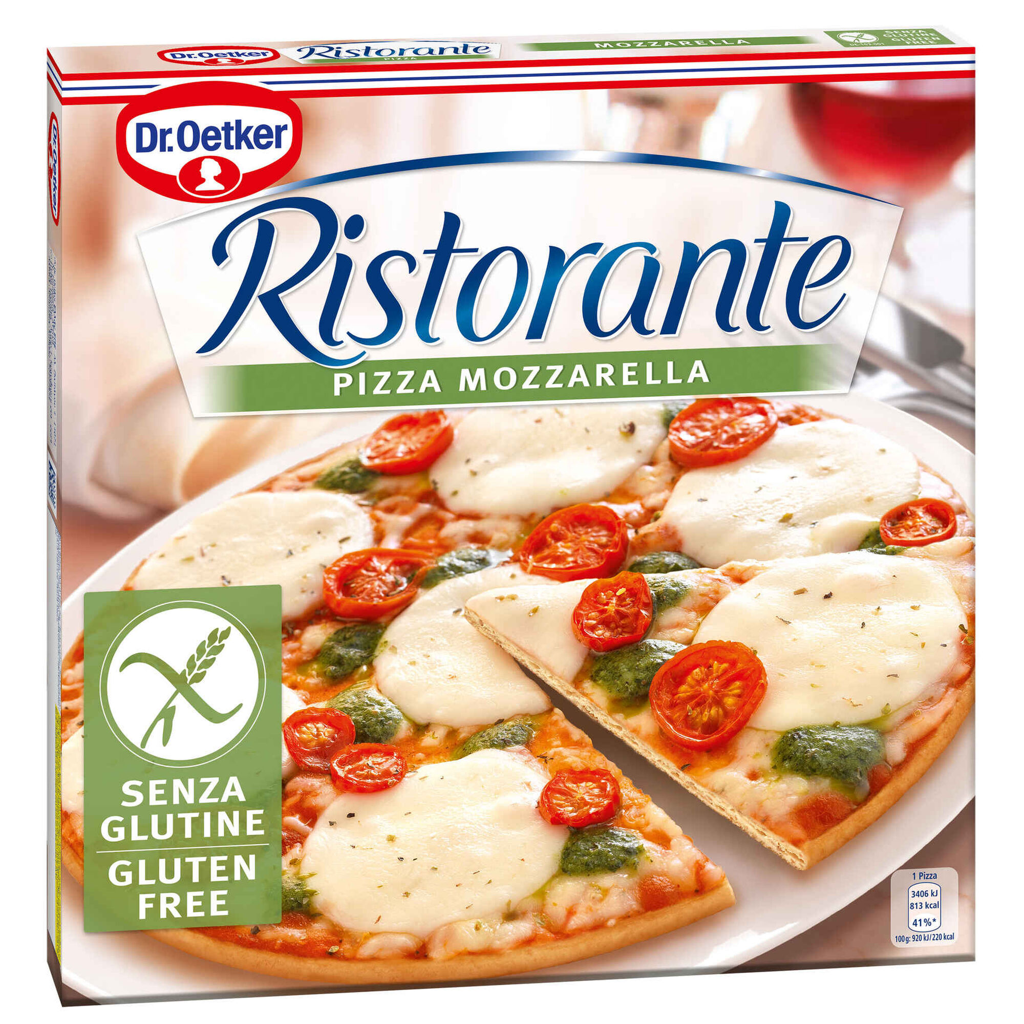 Pizza Ristorante de Mozzarella sem Glúten