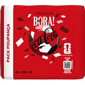Refrigerante em Lata com G&aacute;s Cola Zero Coca-Cola