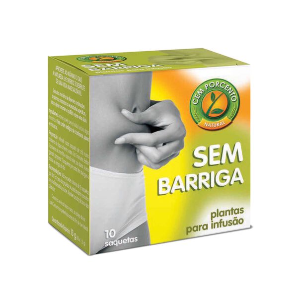 Infusão sem Barriga Saquetas Cem Porcento
