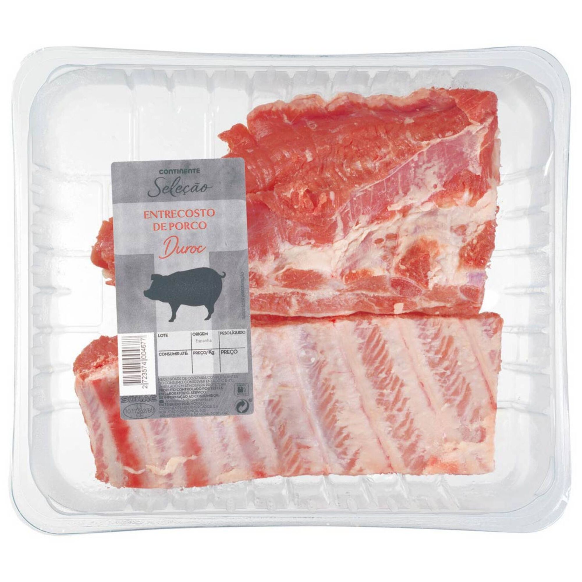 Entrecosto de Porco Duroc