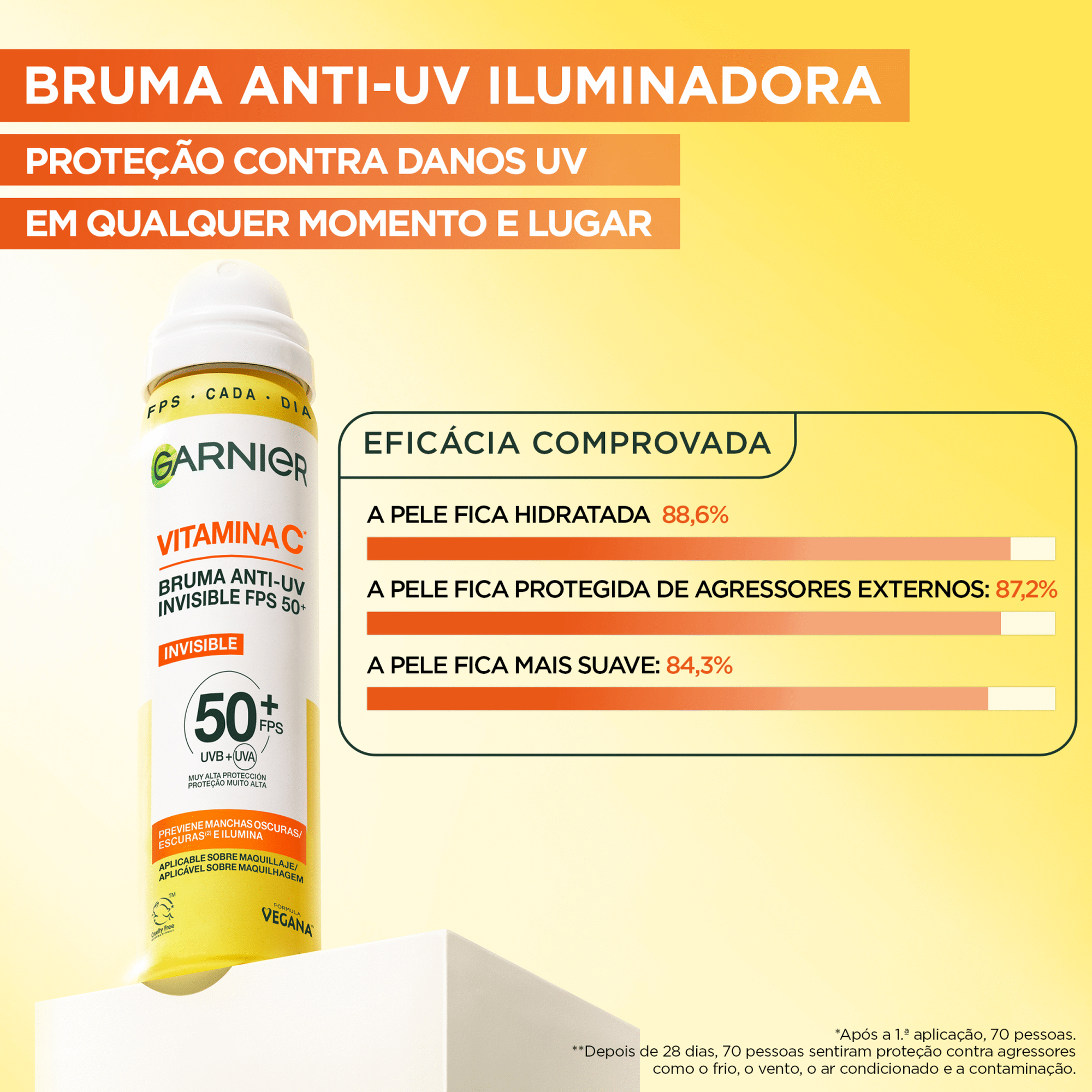 Bruma Vitamina C FPS 50+ Garnier Skin Active