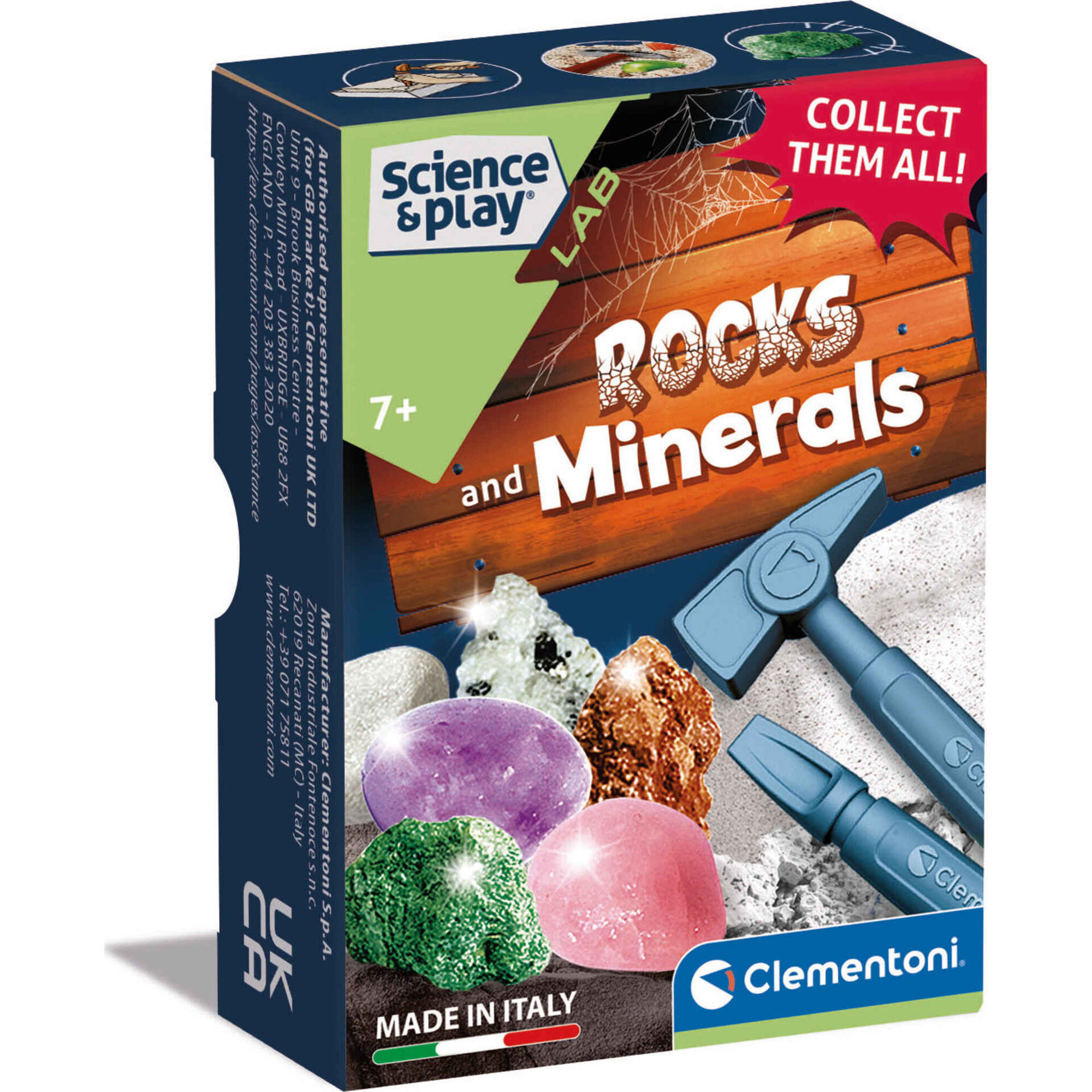 Mini Kit Minerais e Pedras Preciosas