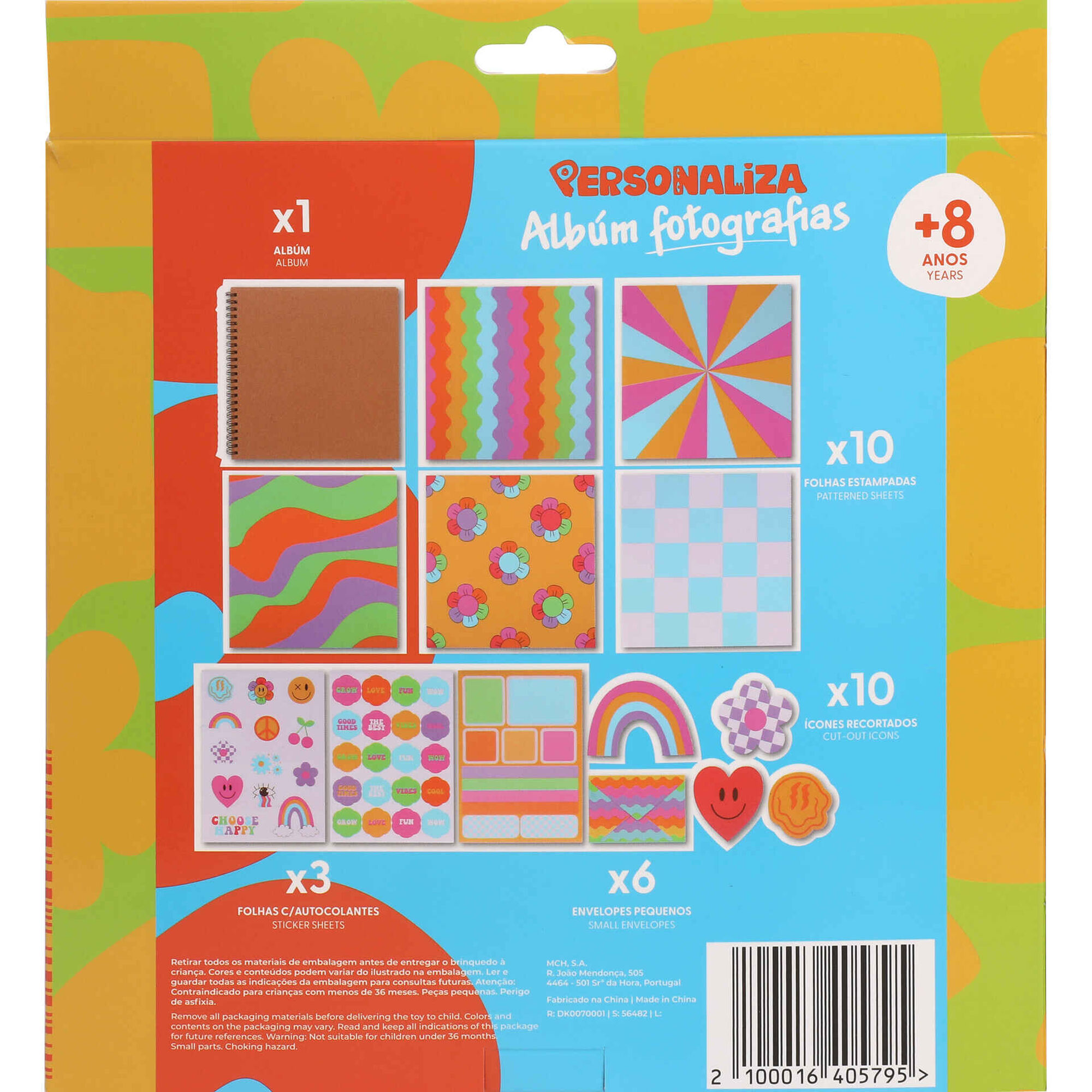 Kit &Aacute;lbum de Fotografias para Personalizar Pintura