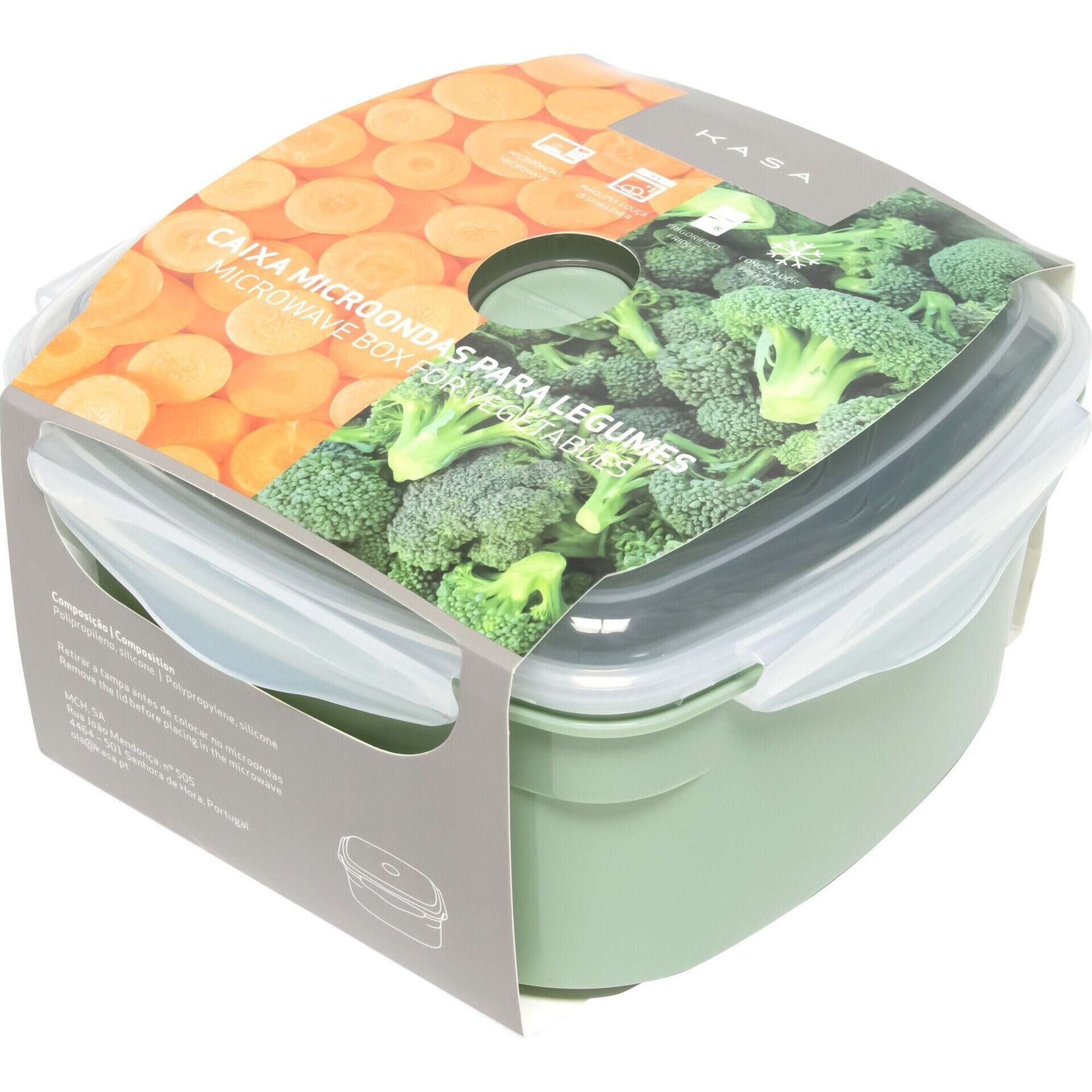 Caixa Micro-ondas para Legumes Kasa