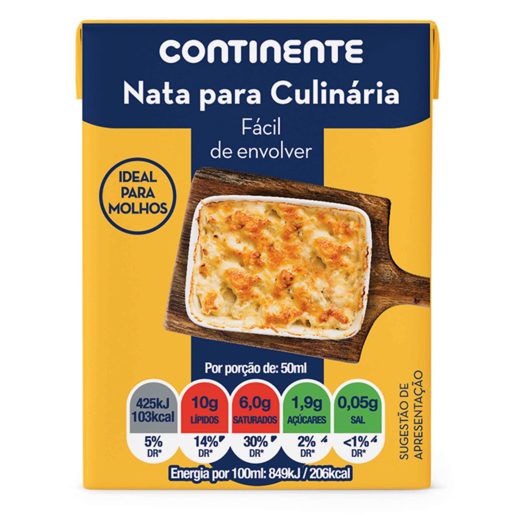 Natas UHT para Culinária