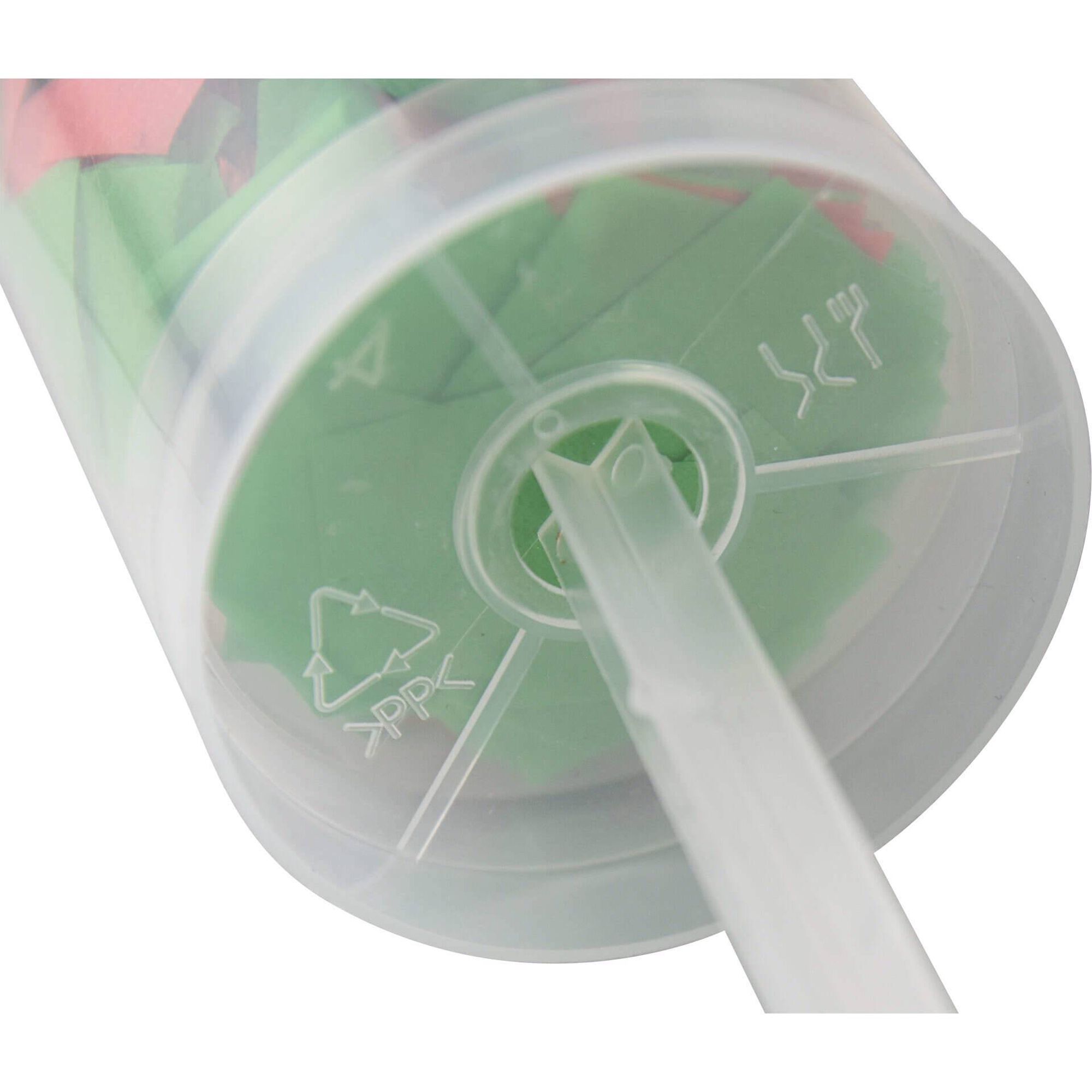 Tubo de Confetis 50cm Bazar&atilde;o